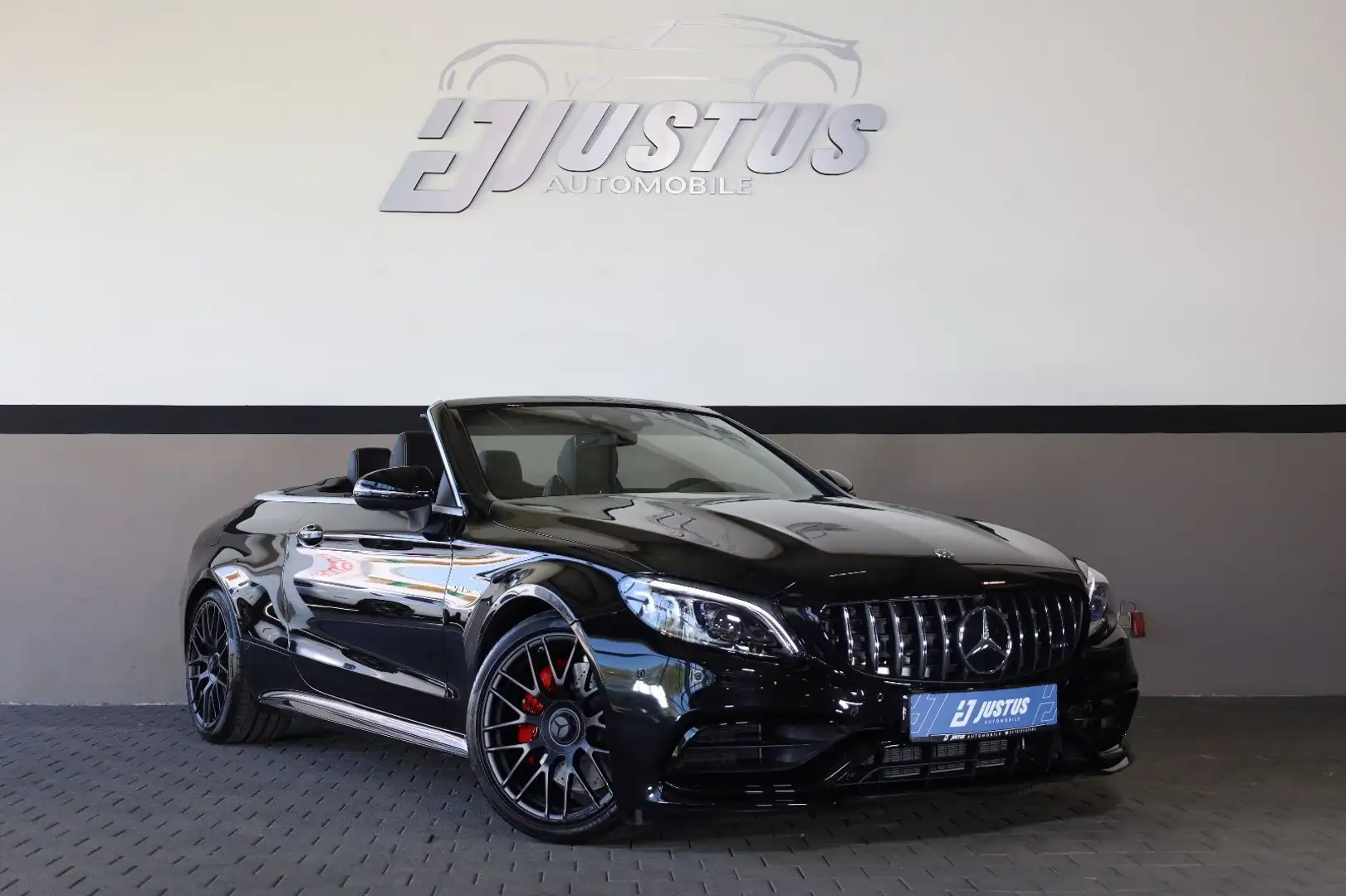 Mercedes-Benz C 63 AMG C63 AMG Cabrio/AIRSCARF/HUD/BURMESTER/KAMERA/R19 Noir - 1