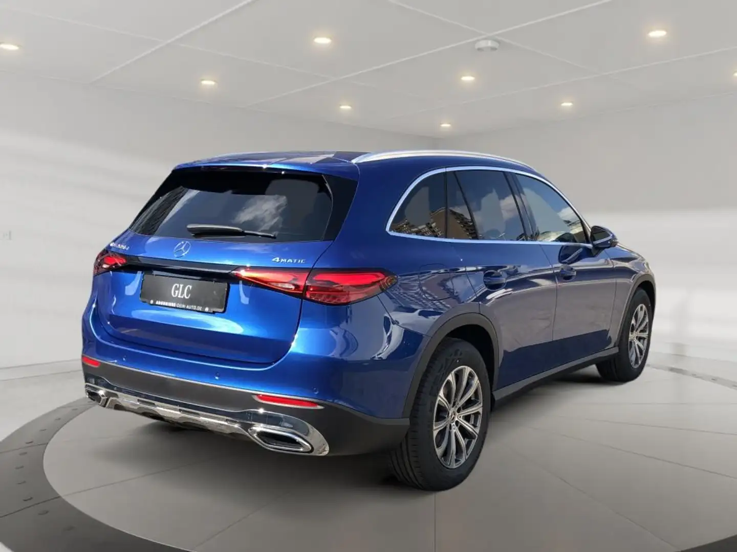 Mercedes-Benz GLC 220 d 4MATIC +MBUX+Pano+AHK+SpurW+W-Paket+LM Blau - 2