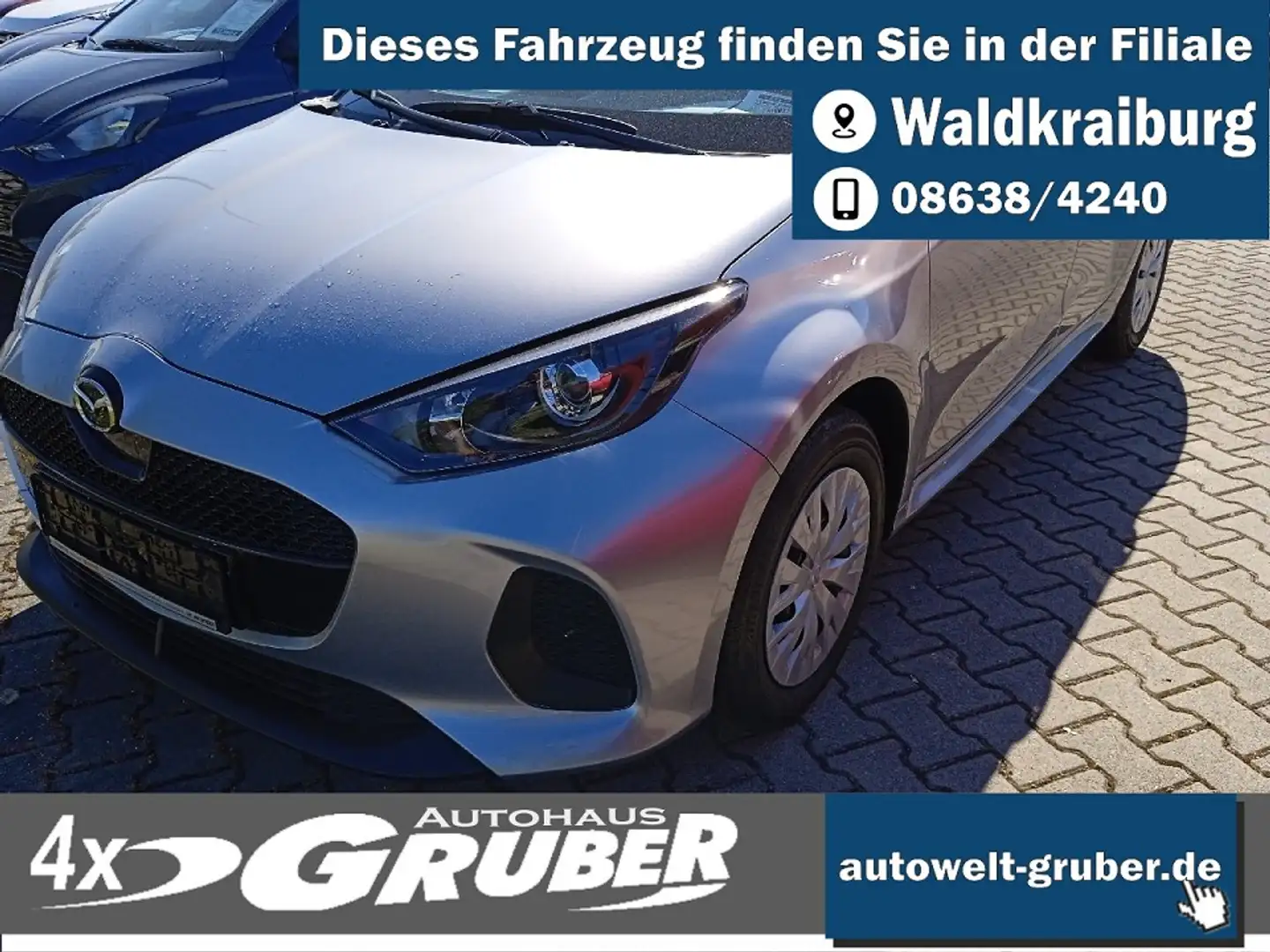 Mazda 2 Automatik Prime Zilver - 1