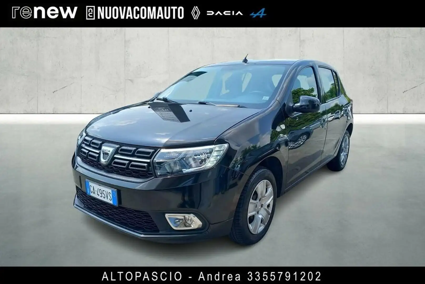 Dacia Sandero 1.0 sce Streetway Comfort s&s 75cv my19 Negru - 1