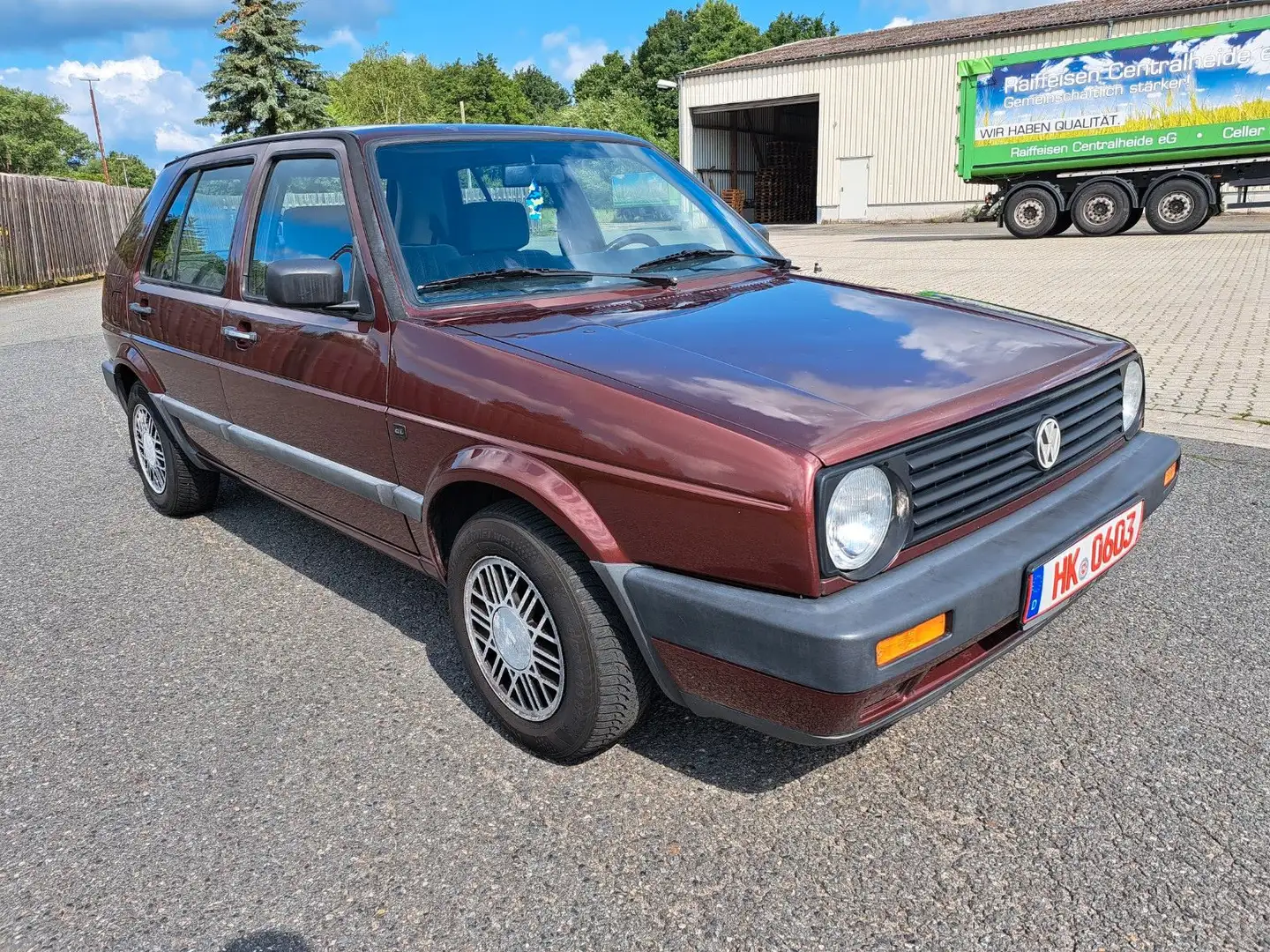 Volkswagen Golf 1.3 GL 4 Türig nur 144000 KM TÜV 06/2027 Red - 2