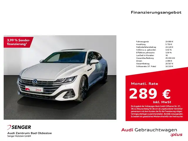 Volkswagen Arteon Shooting Brake 2.0TSI R-Line DSG Pano AHK