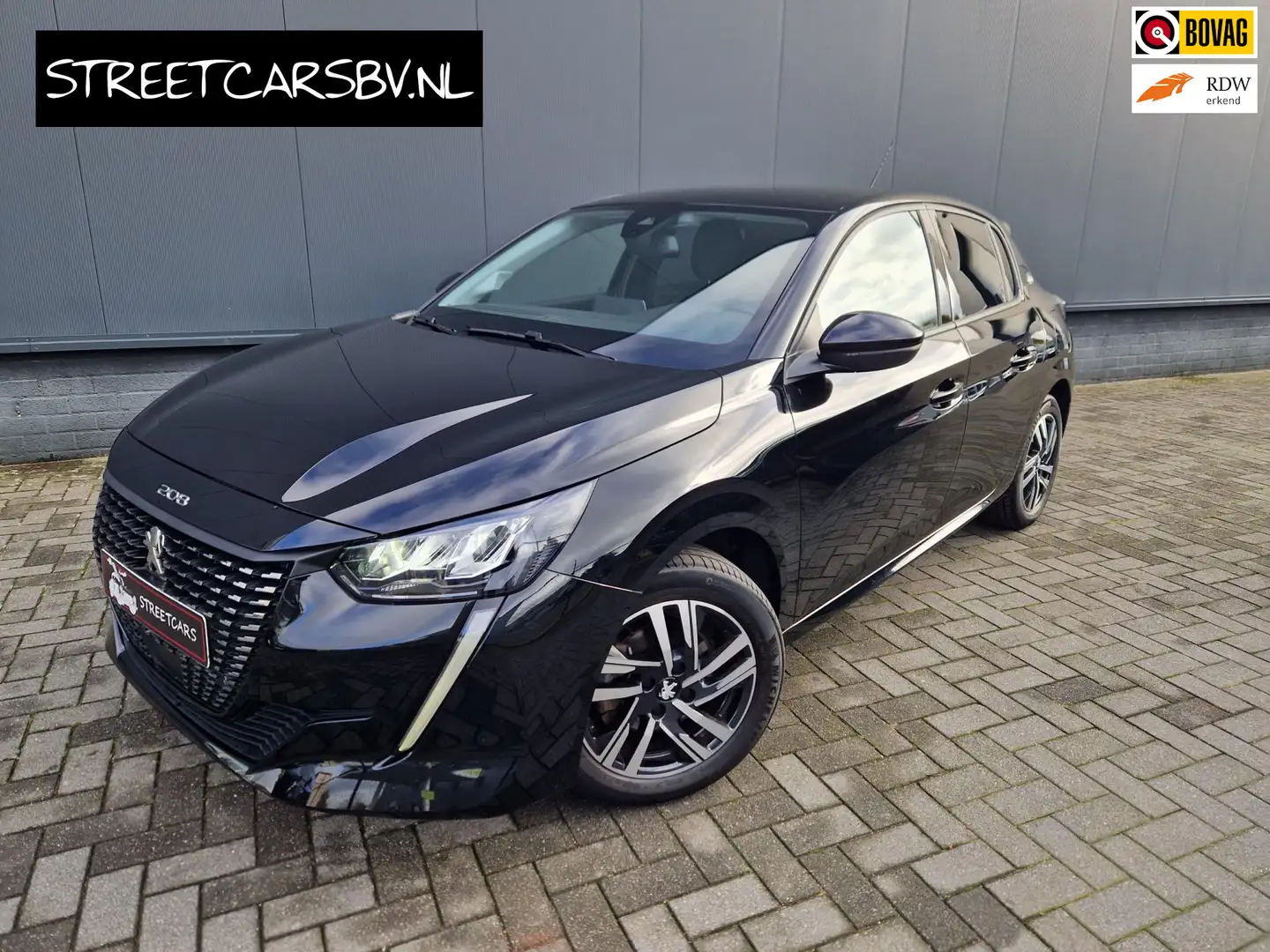 Peugeot 208 1.2 EAT8 100PK /I cockpit/AdapCruis/stoelverwarmin Noir - 1