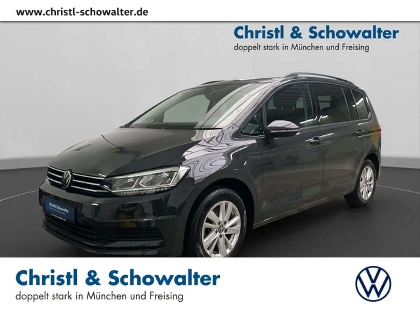 Volkswagen Touran 2.0TDI DSG Comfortline NAVI LED LANE ACC Grigio - 1