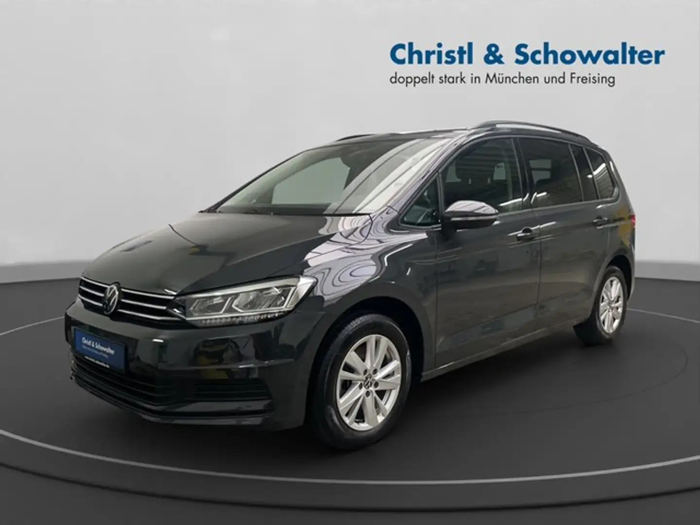 Volkswagen Touran 2.0TDI DSG Comfortline NAVI LED LANE ACC Grigio - 2