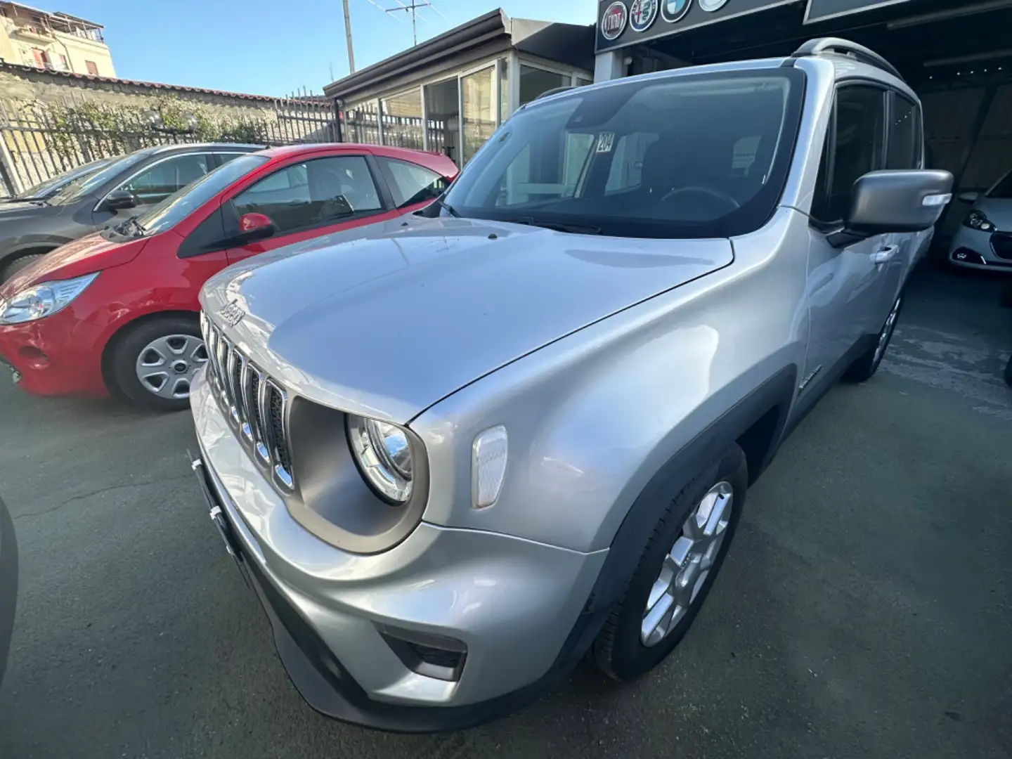 Jeep Renegade 1.6 Mjt 130 CV Limited 2021 Schermo 8.4 Navi Gris - 1