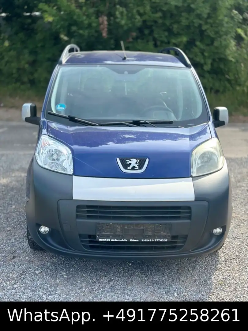 Peugeot Bipper Tepee Family Klima,Euro5 Blau - 2
