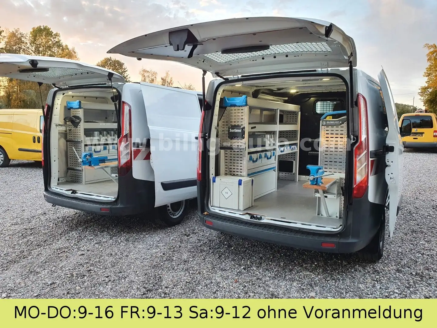 Ford Transit Custom Ford Transit Custom Sortimo Werkstatt 1.Hd EU6 Weiß - 1