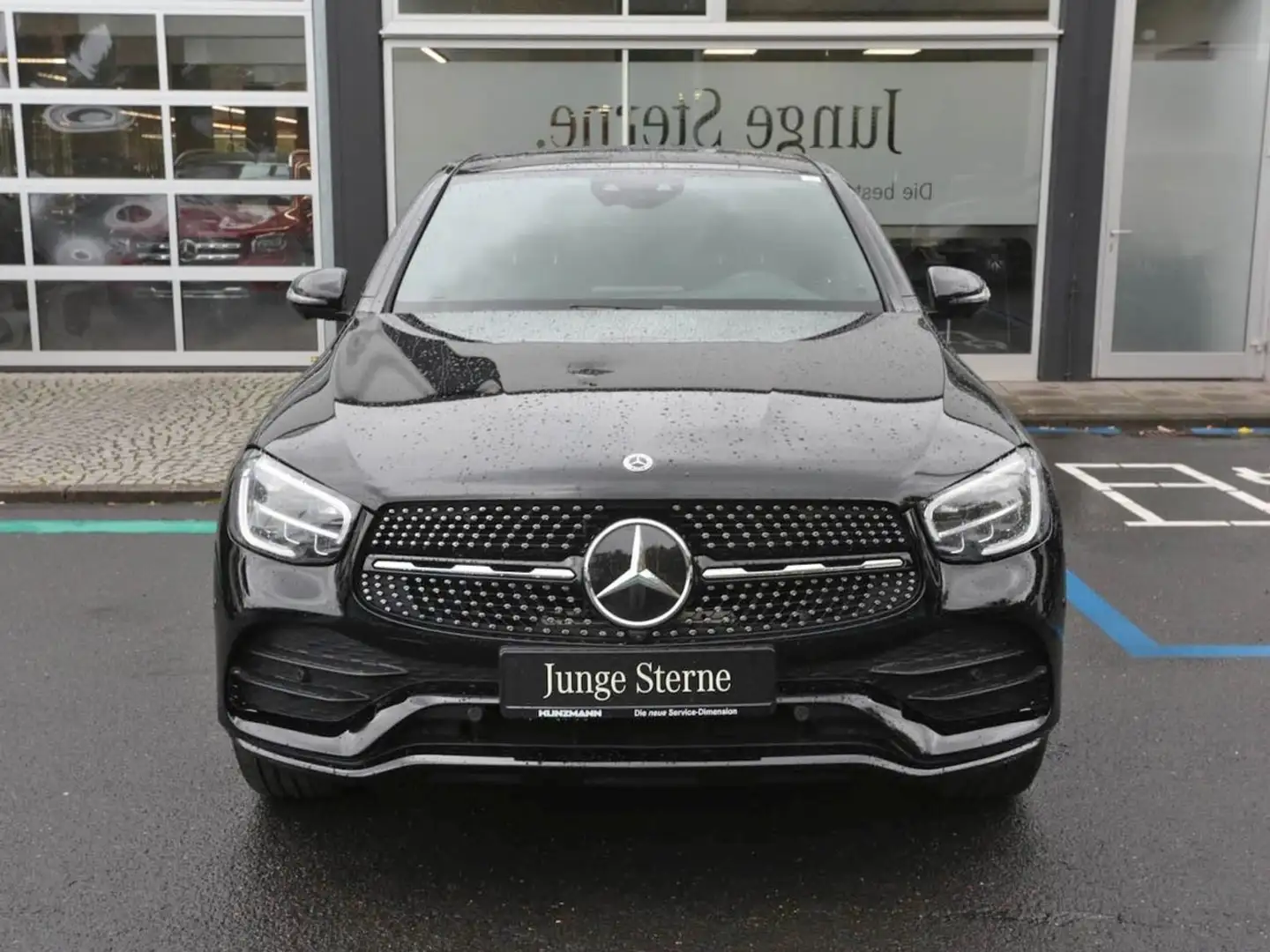 Mercedes-Benz GLC 220 d 4M Coupé AMG Night Schiebedach AHK 360° Schwarz - 2