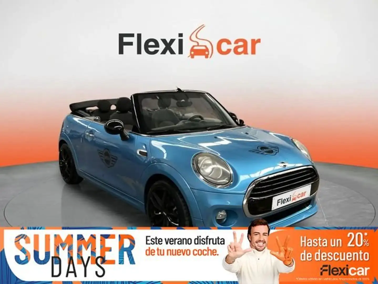 MINI Cooper ONE CABRIO Azul - 1