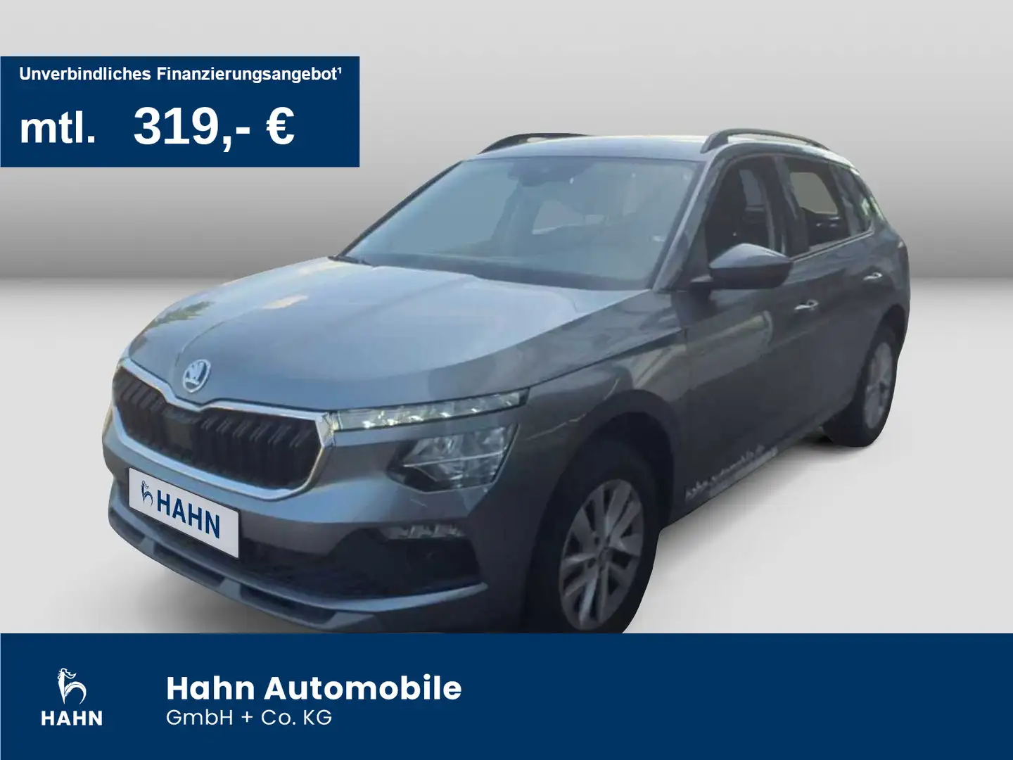 Skoda Kamiq 1.0TSI DSG Selection AHK-Vorb.Cam LED Navi Grau - 1