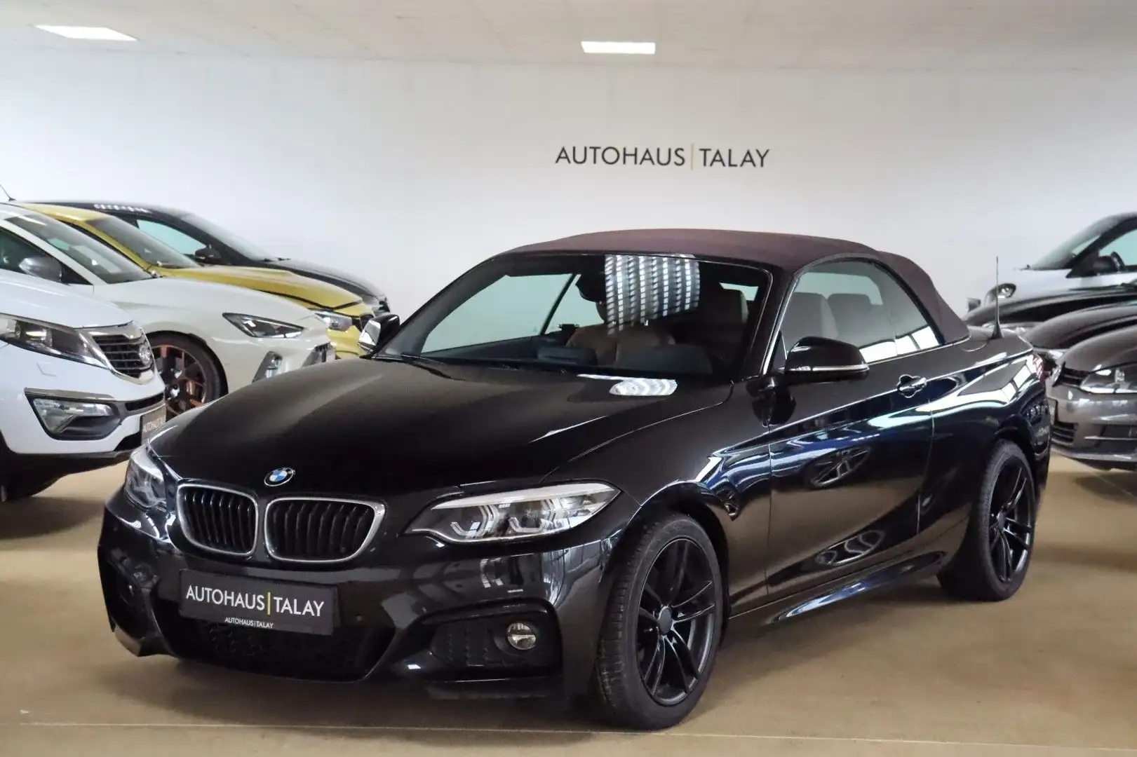 BMW 230 i Cabrioi M Sport H&K*Sitzhzg*Lightassitz. Noir - 2
