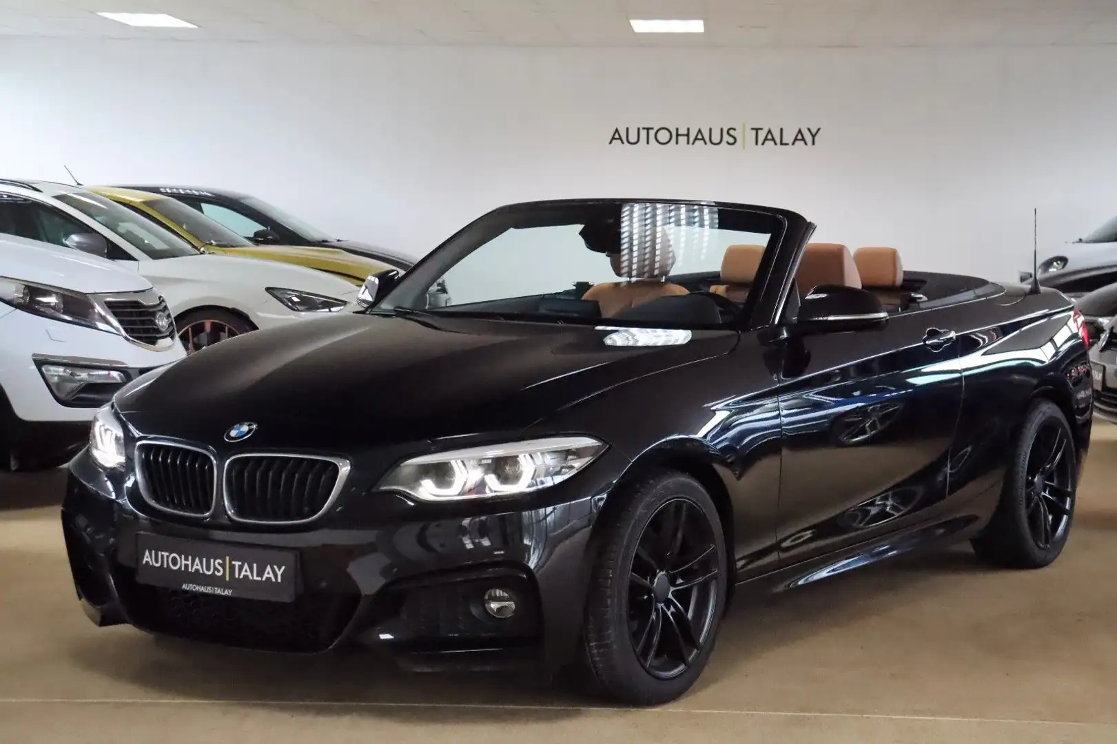 BMW 230 i Cabrioi M Sport H&K*Sitzhzg*Lightassitz. Noir - 1