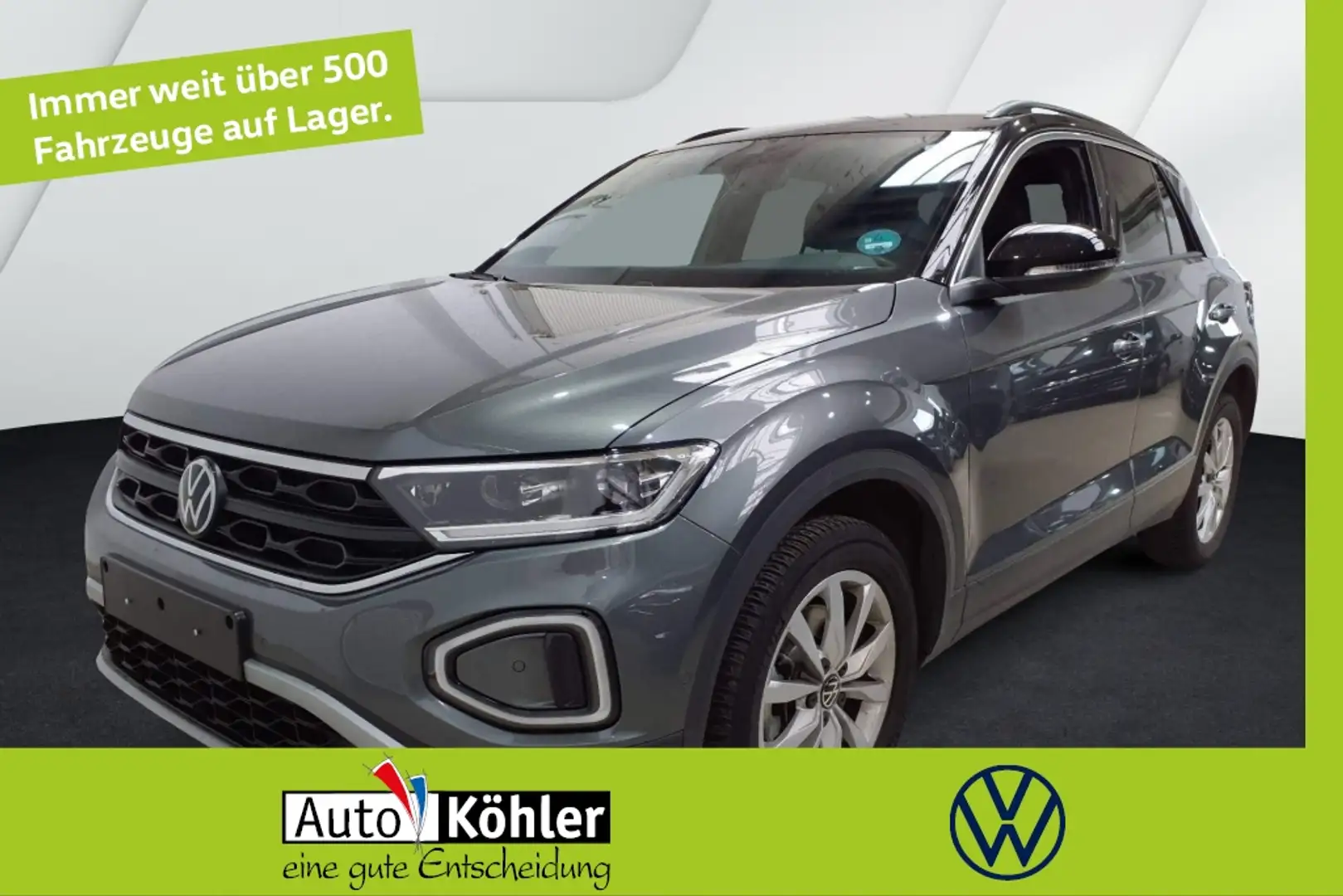 Volkswagen T-Roc GOAL TDI DSG CarPlay/AHK/Virt/ACC/Kamera Grau - 1