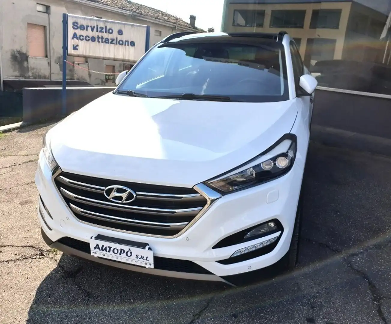 Hyundai TUCSON Tucson 2.0 CRDi 4WD XPossible Blanc - 2