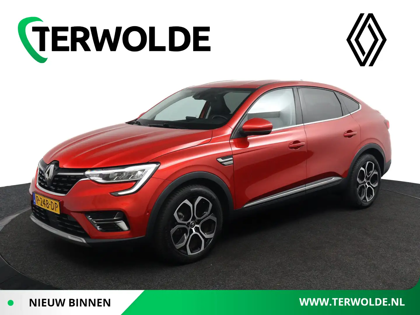 Renault Arkana 1.6 E-Tech Hybrid 145 Intens | Achteruitrijcamera Rood - 1