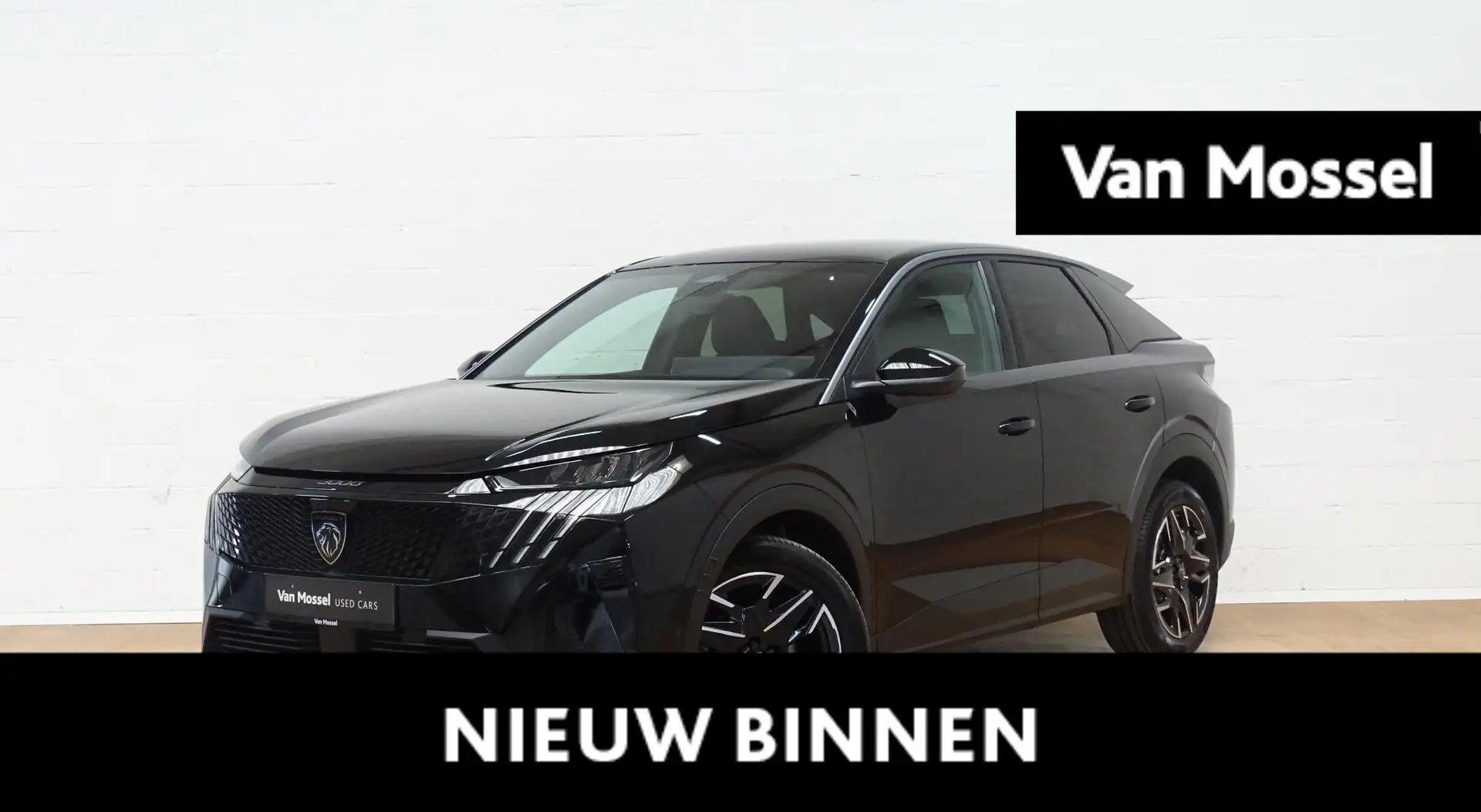 Peugeot 3008 Allure Hybrid 145 PK e-DCT6 Zwart - 1