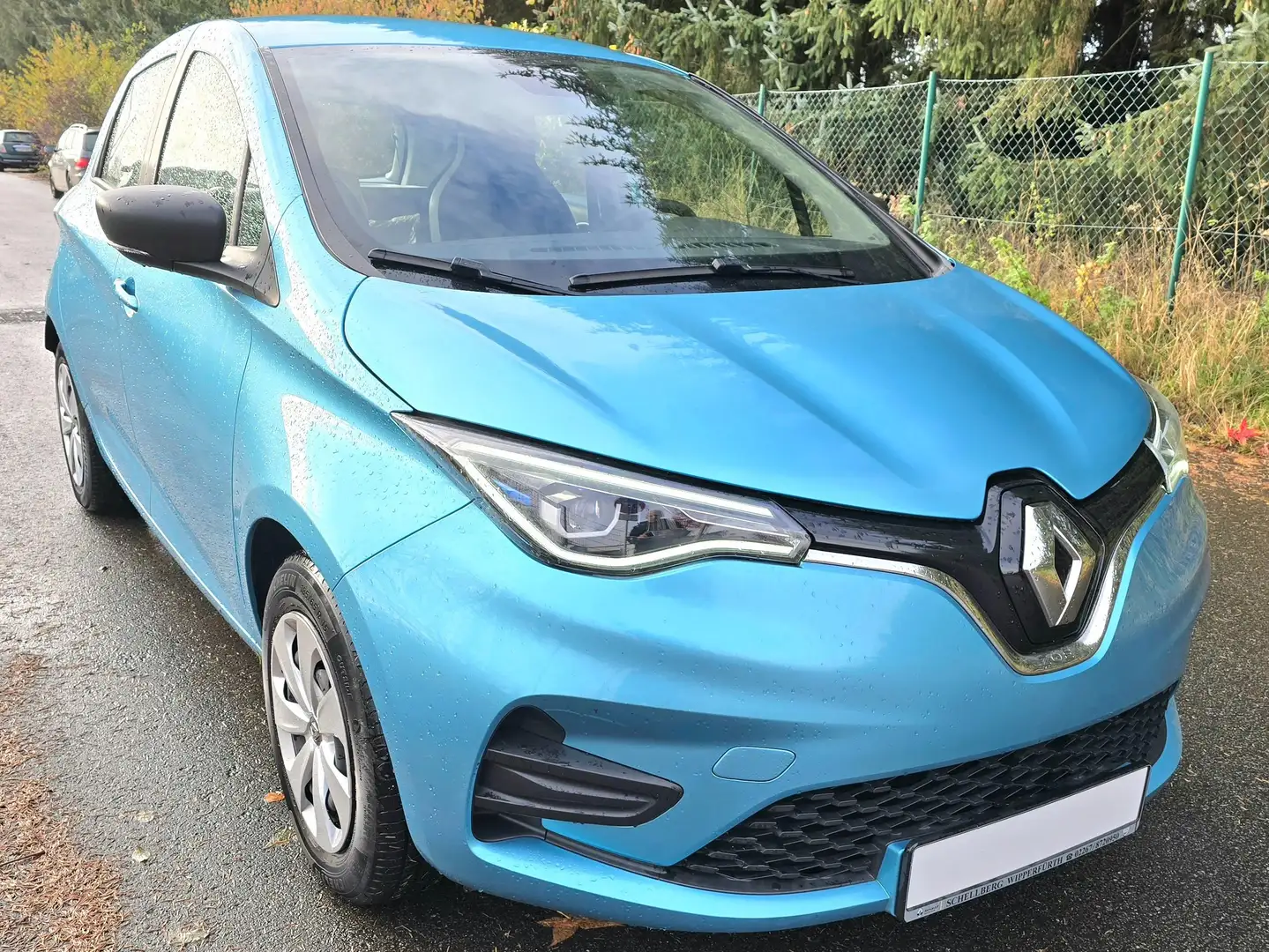 Renault ZOE 52kw Kaufbatterie incl.! 1.Hd! CCS! S-Heft!... Blau - 1