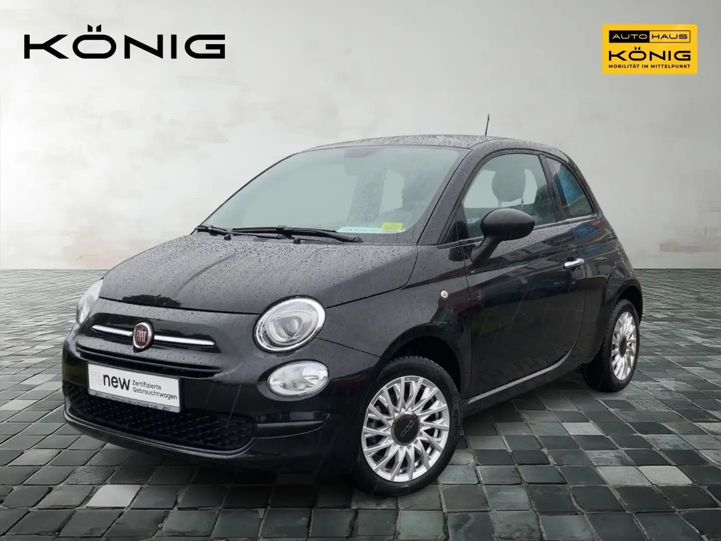 Fiat 500 1.0 GSE Last Edition Klima & Sound Schwarz - 1