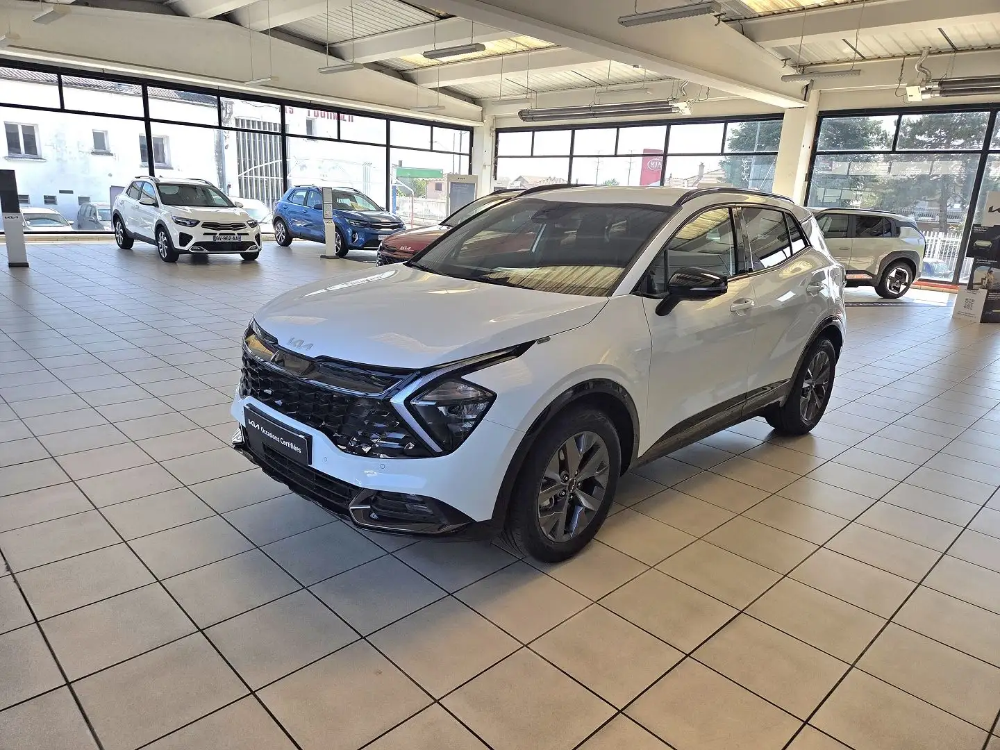 Kia Sportage 1.6 T-GDI 210CH HEV 30 YEARS BVA6 Wit - 1