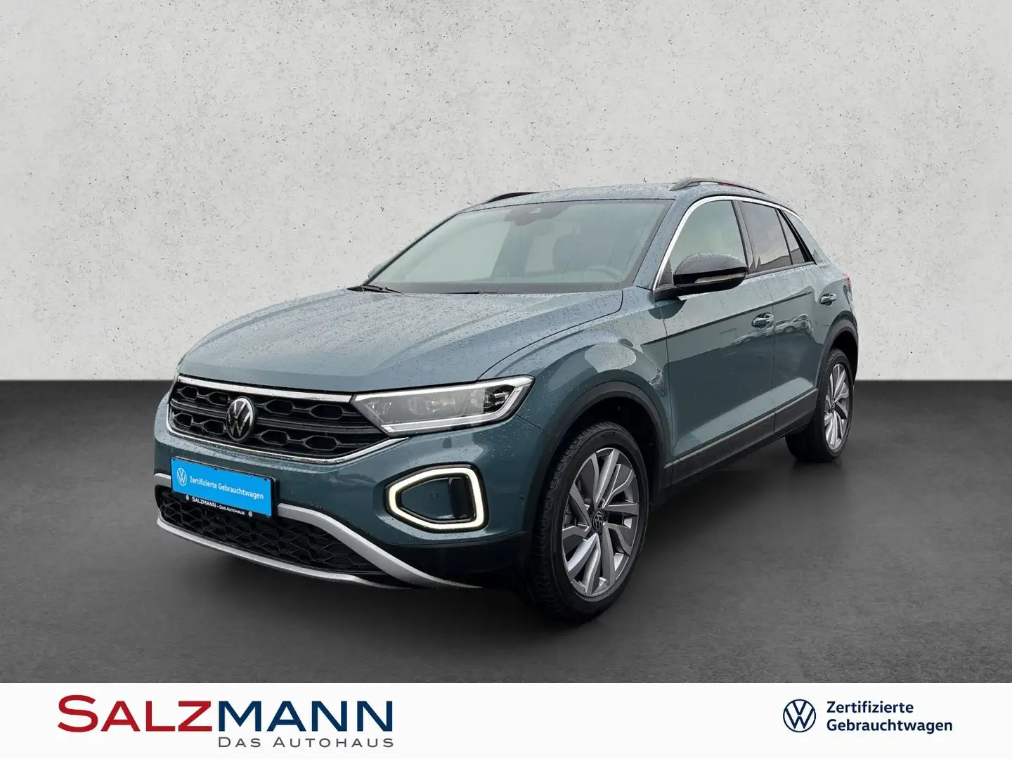 Volkswagen T-Roc 1.5 TSI DSG Goal, LED, Navi, Kamera, ACC K Blau - 1