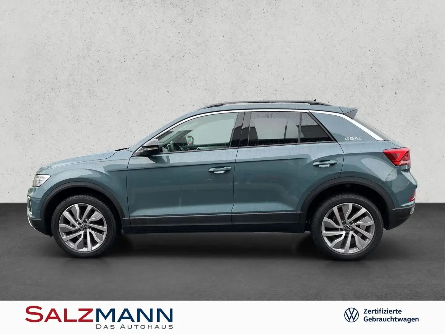 Volkswagen T-Roc 1.5 TSI DSG Goal, LED, Navi, Kamera, ACC K Blau - 2