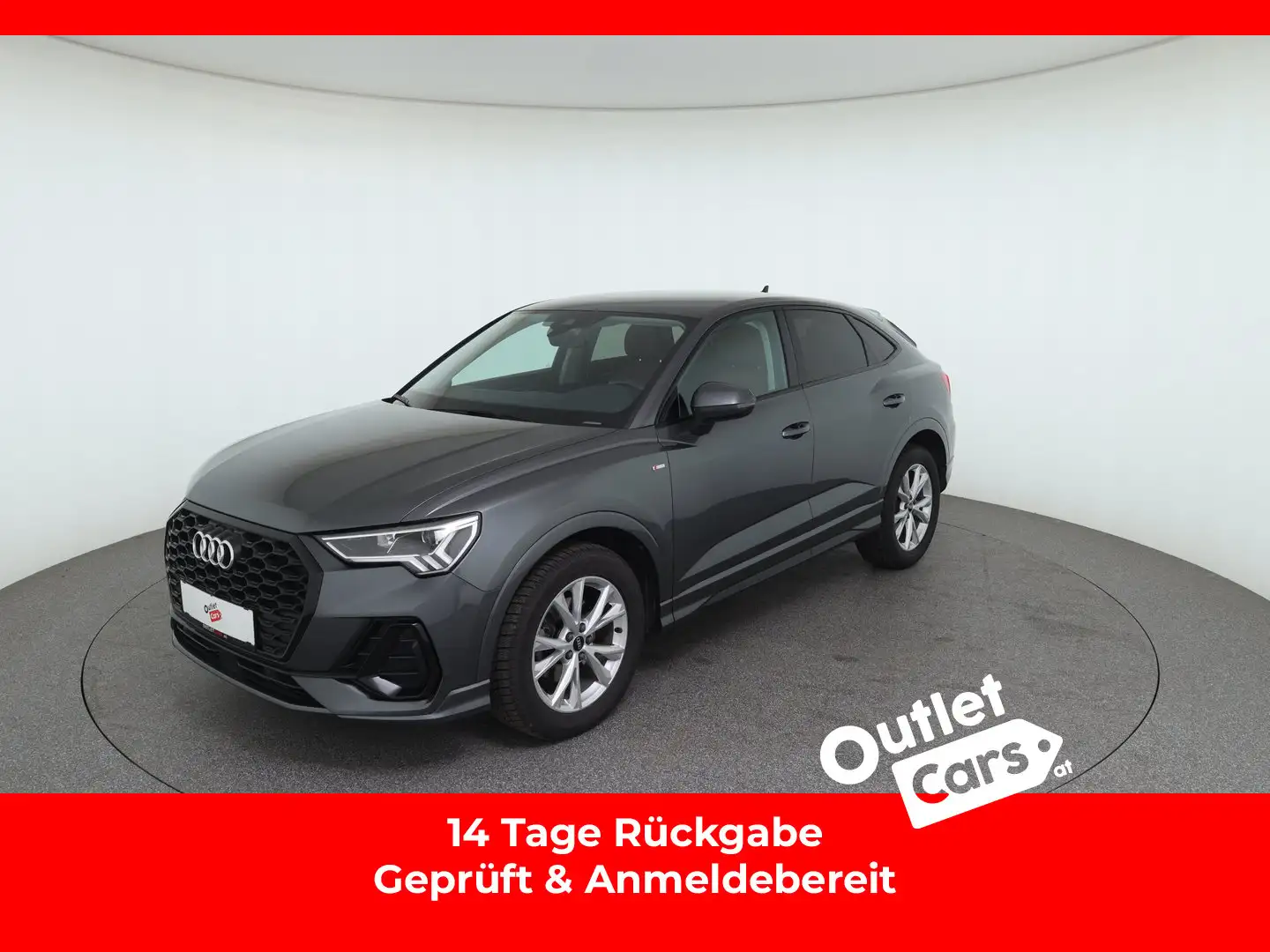Audi Q3 35 TDI S line exterieur Grau - 1