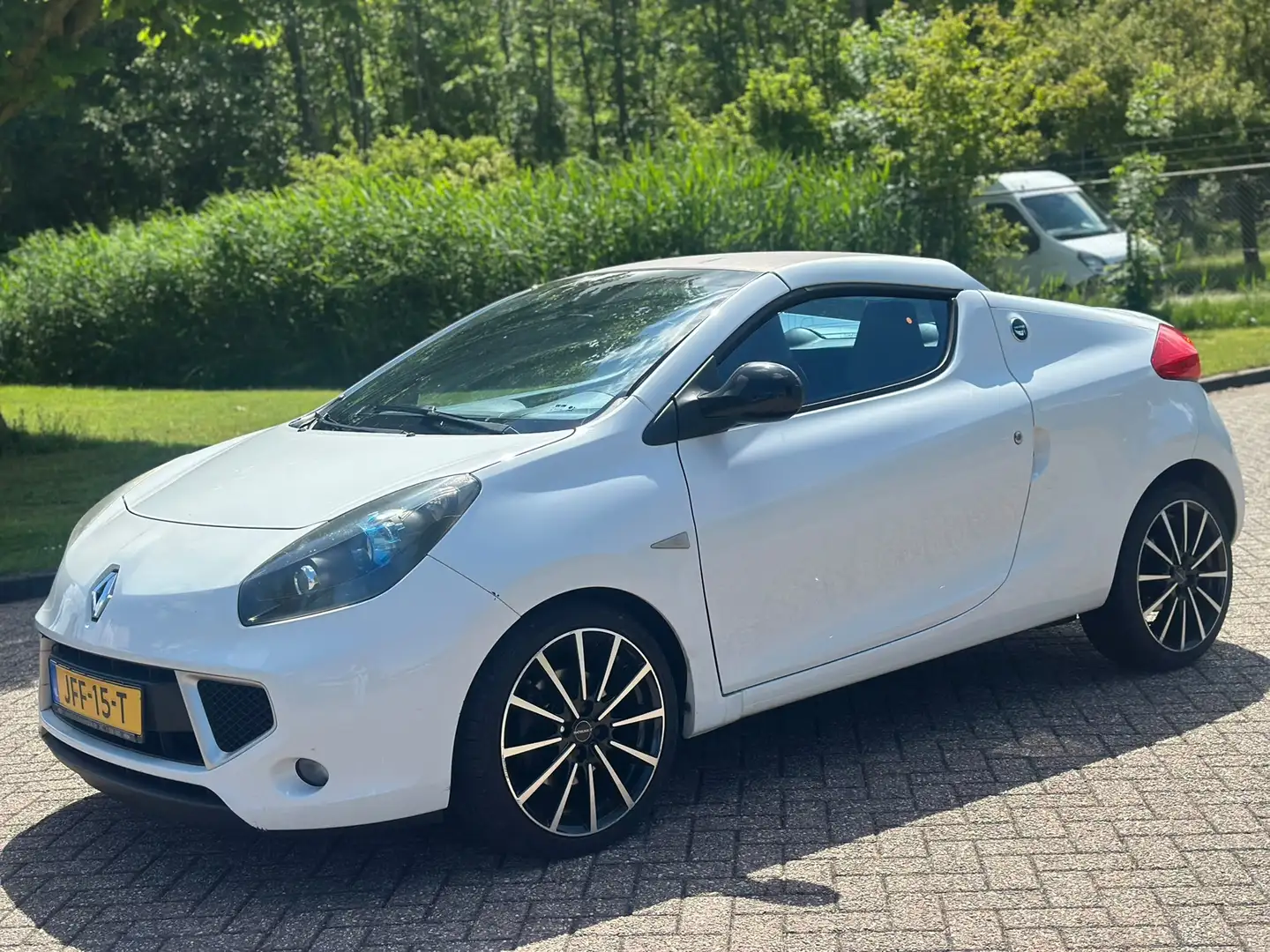 Renault Wind 1.2 TCE Dynamique/HARDTOP/AIRCO/CRUISE/HALF LEDER Weiß - 2