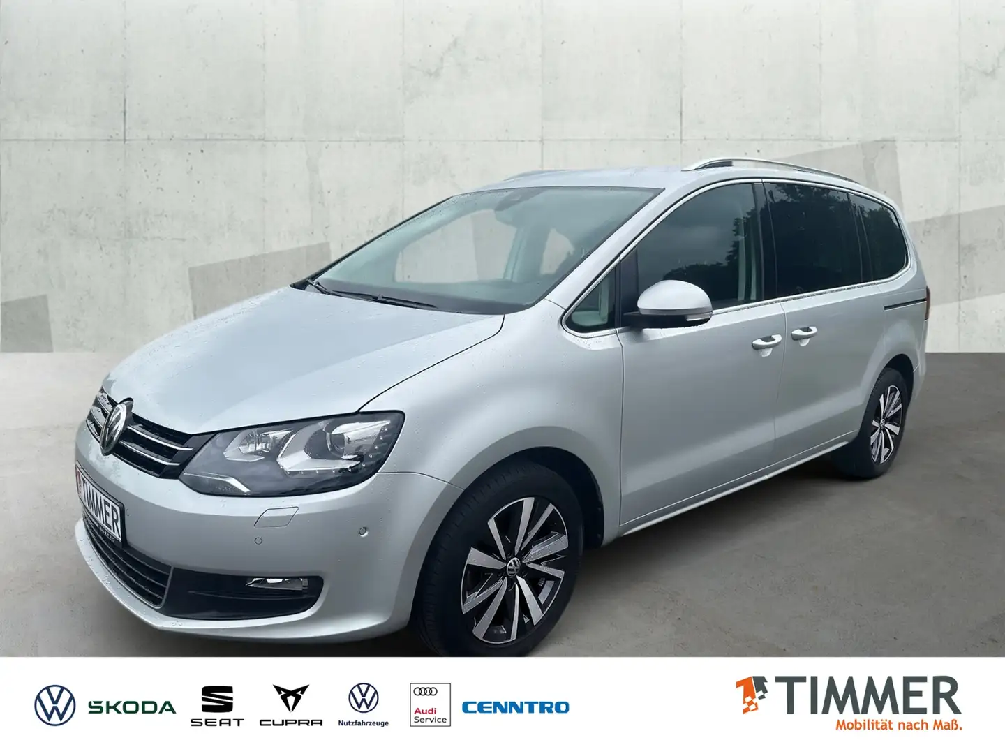 Volkswagen Sharan 1.4 TSI DSG COMFORT *DYNAUDIO *LED *ACC *STHZG *N Silber - 1