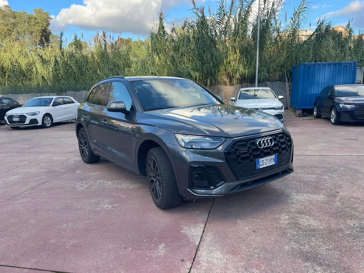 Audi Q5 40 2.0 tdi mhev 12V S line quattro s-tronic Grigio - 1