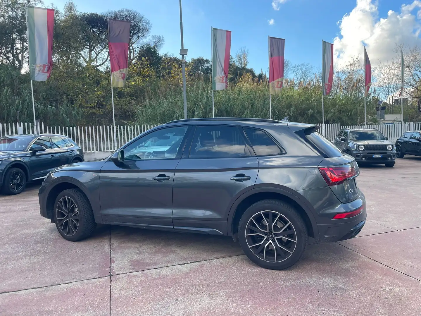 Audi Q5 40 2.0 tdi mhev 12V S line quattro s-tronic Grigio - 2