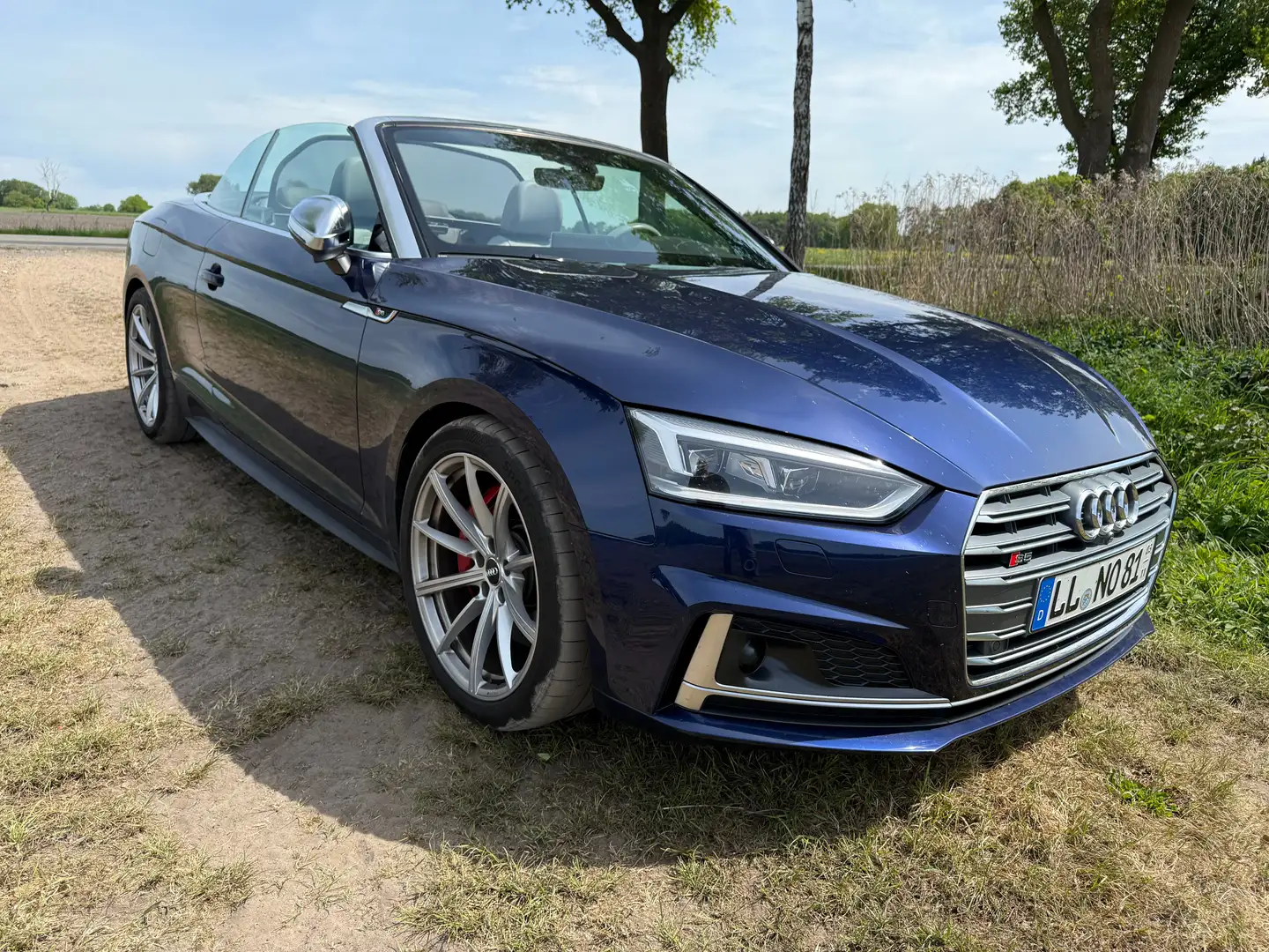 Audi S5 Cabrio Matrix ACC Individual Massage Voll dt. Fzg. Blau - 2