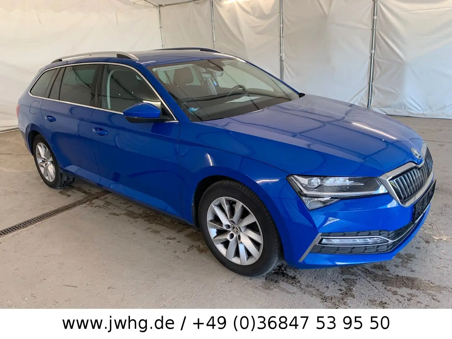 Skoda Superb Combi iV Style NAVI+/VIRTUAL/ED+/DAB Blau - 2