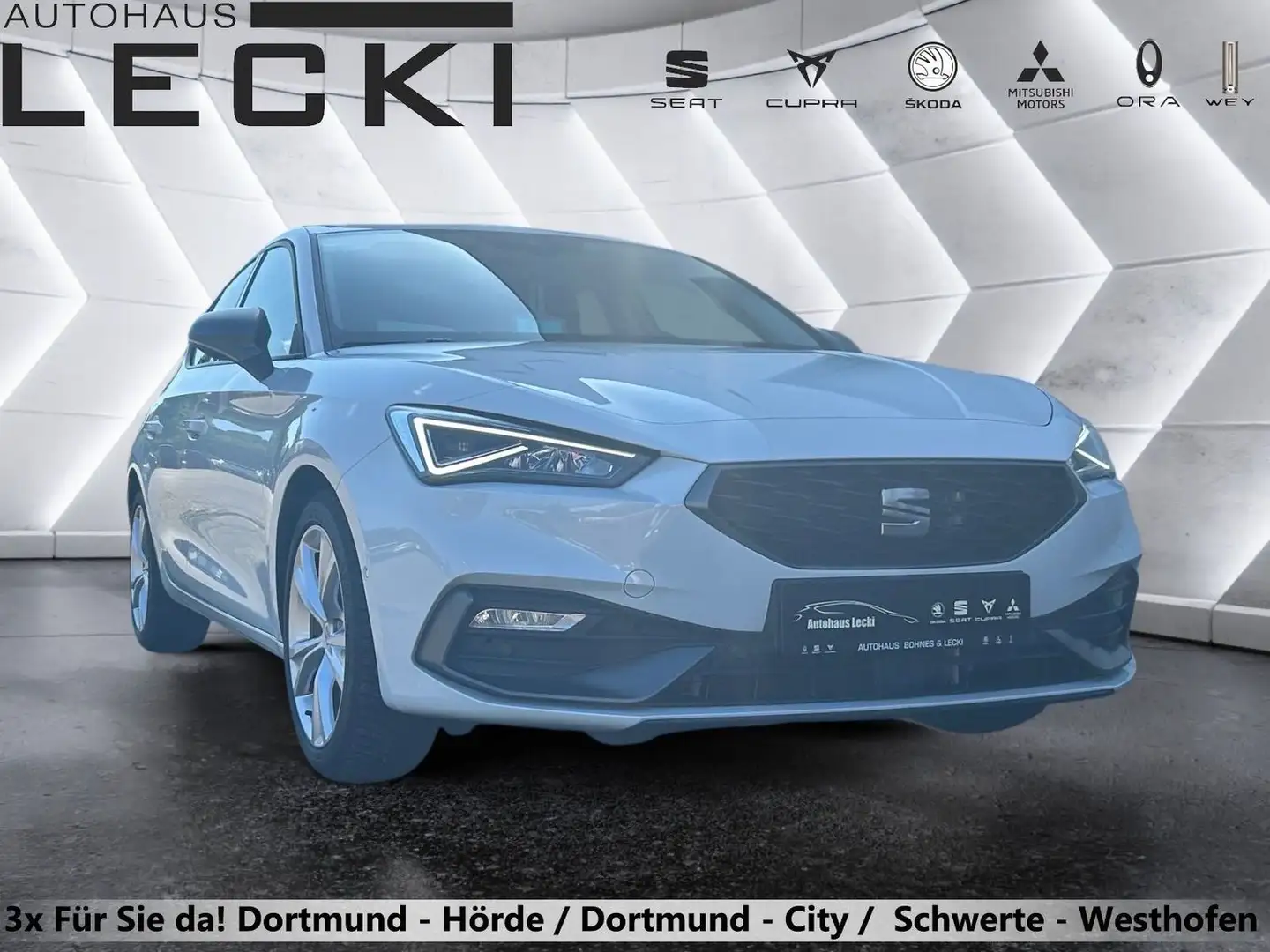SEAT Leon FR 1.5 eTSi DSG *WINTERPAKET*NAVI*KAMERA*KESSY*SHZ Bianco - 1