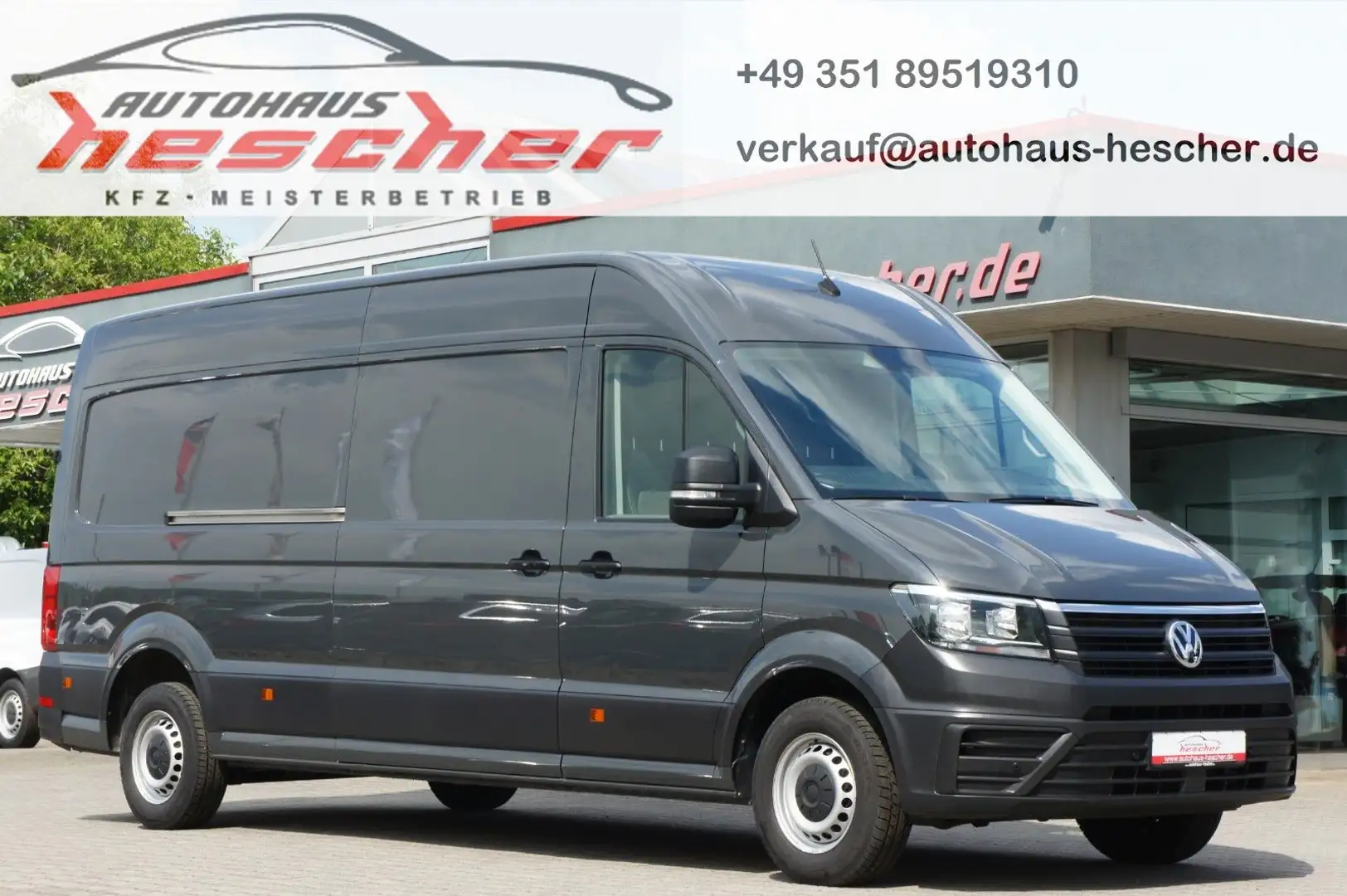 Volkswagen Crafter Kasten 35 LR 2.0 TDI Automatik *NAVI*AHK Gris - 1