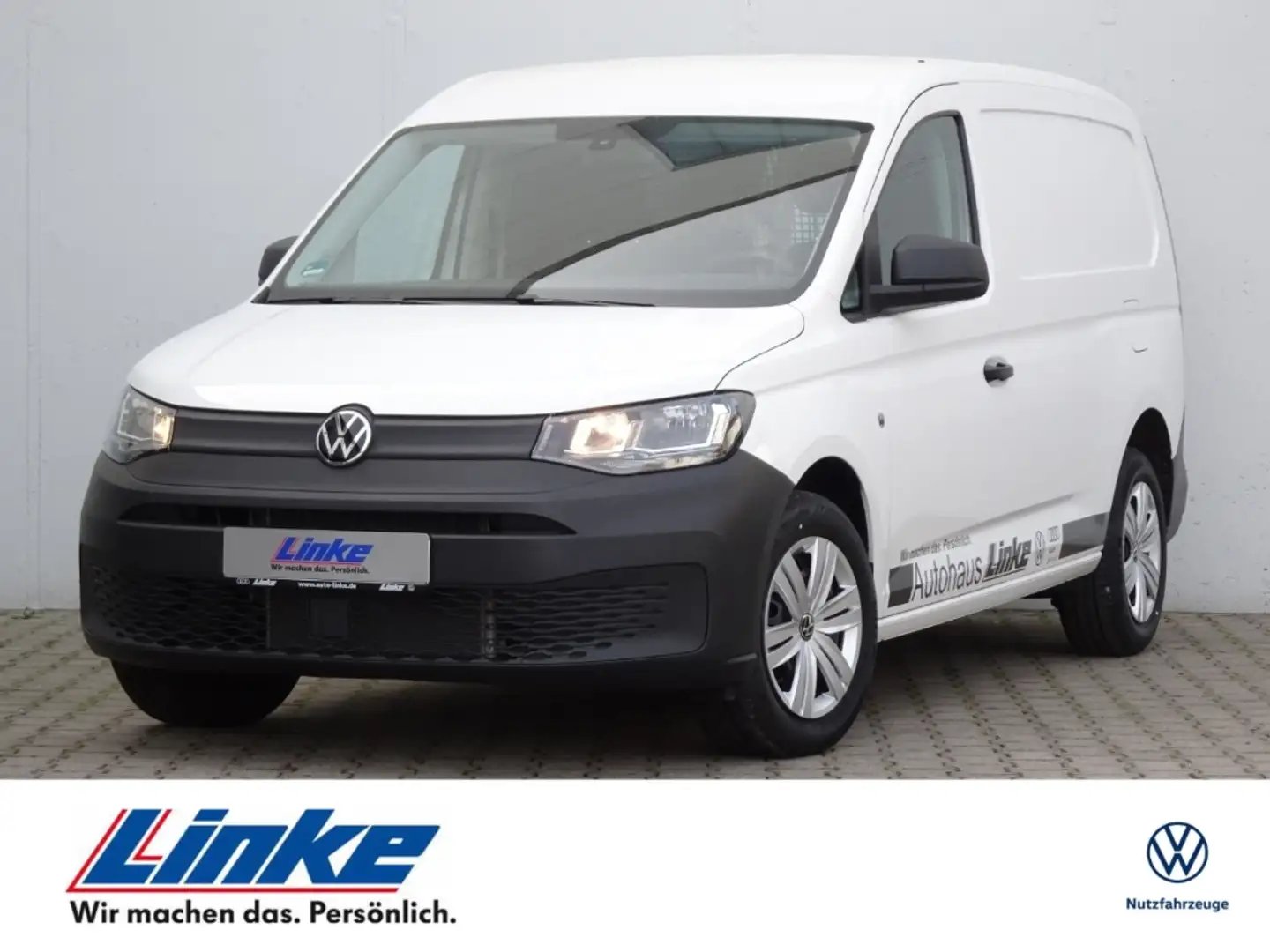 Volkswagen Caddy Cargo Maxi 2.0 TDI PDC hi Radio Flügeltüre Weiß - 1