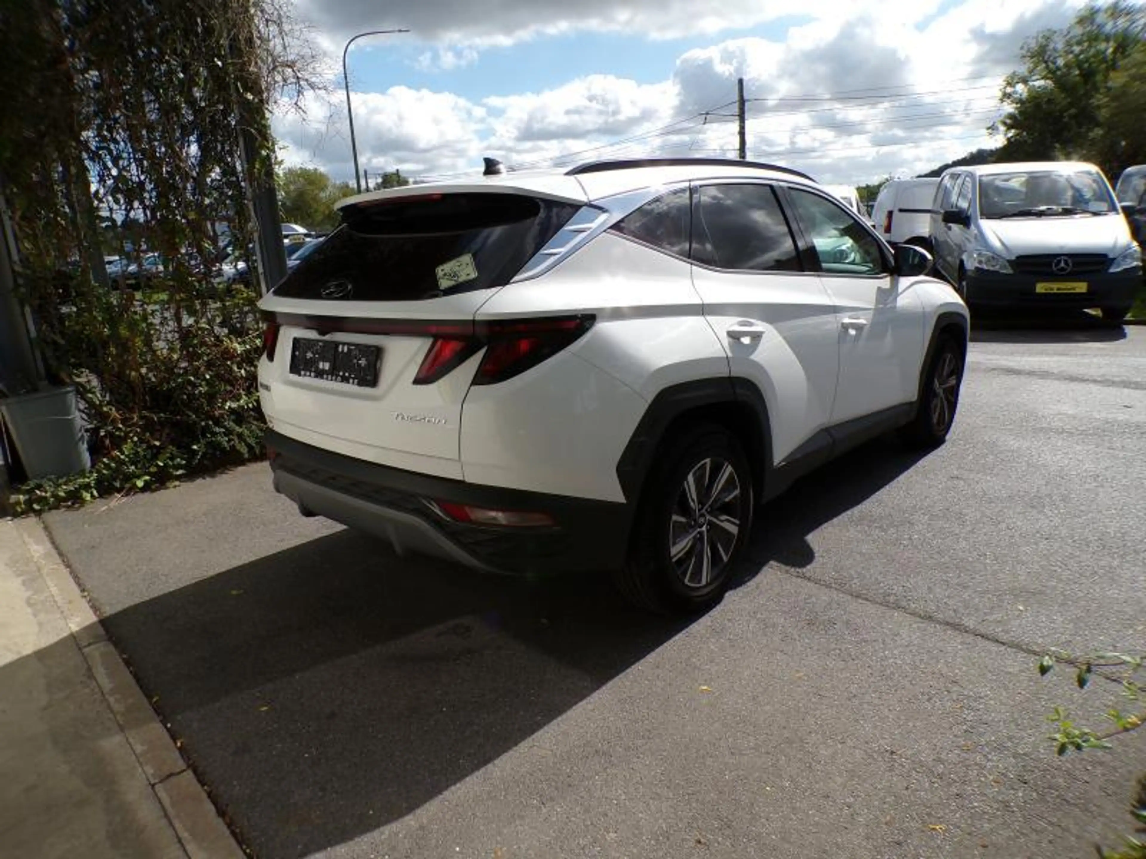 Hyundai TUCSON 1.6 150cv Blanc 03/23 25111km Airco GPS Camera — photo 4