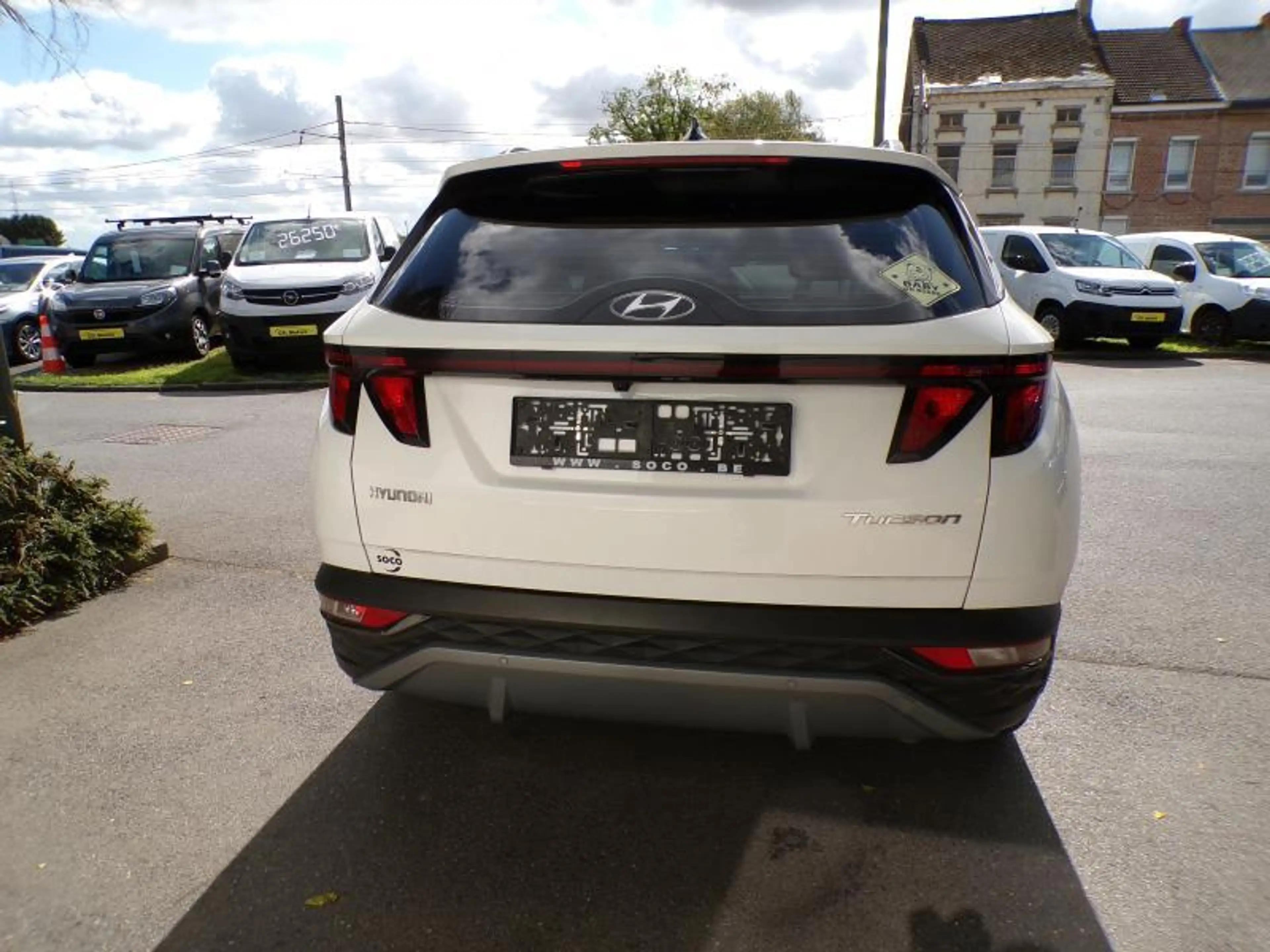 Hyundai TUCSON 1.6 150cv Blanc 03/23 25111km Airco GPS Camera — photo 5