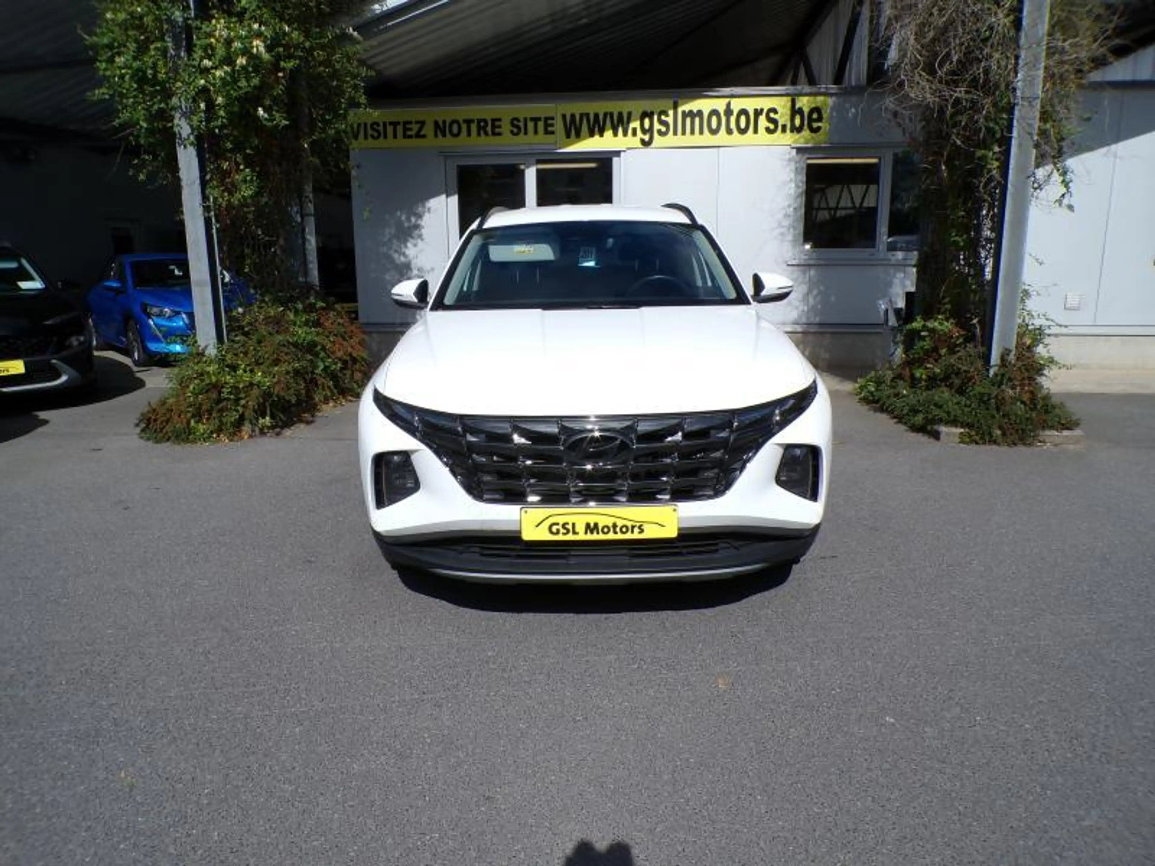 Hyundai TUCSON 1.6 150cv Blanc 03/23 25111km Airco GPS Camera — photo 2