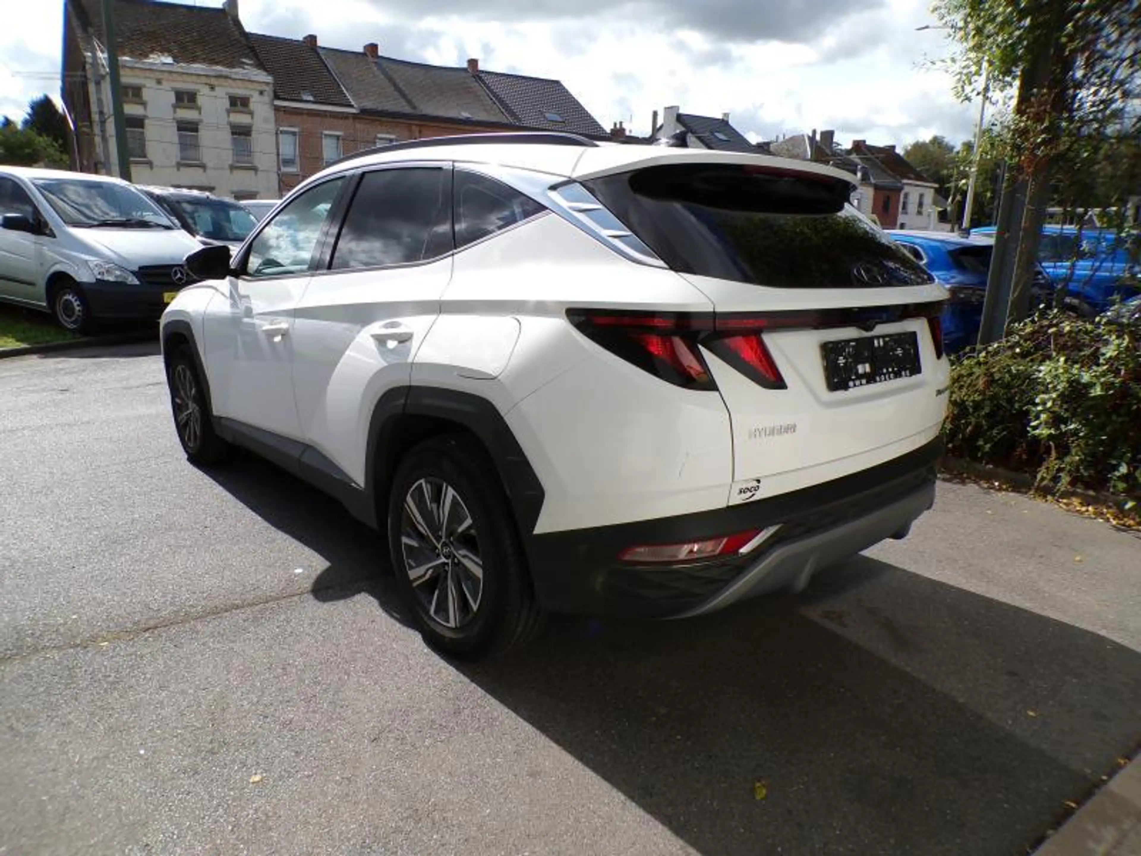Hyundai TUCSON 1.6 150cv Blanc 03/23 25111km Airco GPS Camera — photo 6