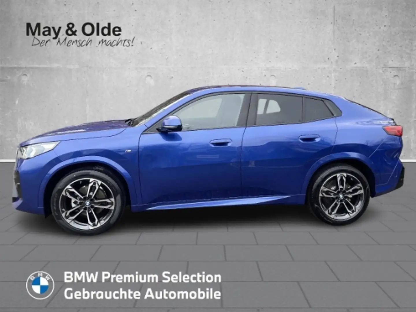 BMW X2 sDrive18d M Sport Navi LED RÜK El. Heckklappe Blau - 2
