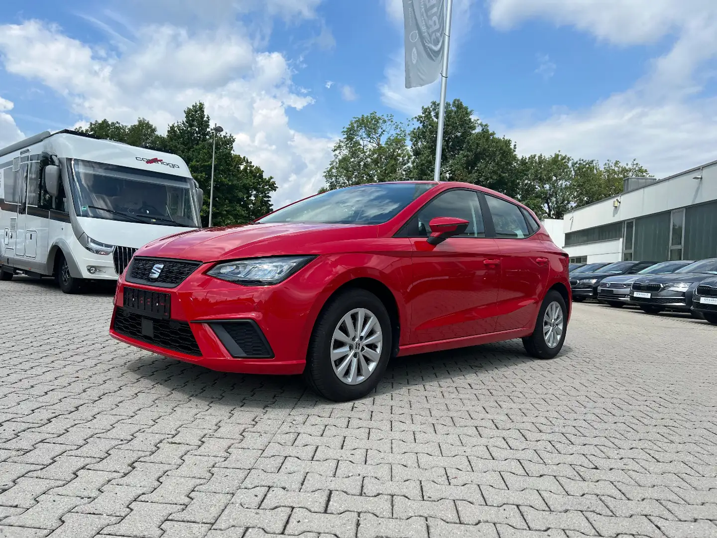 SEAT Ibiza 1.0 TSI Style *LED Sitzh. Alu Kamera PDC* Rot - 1