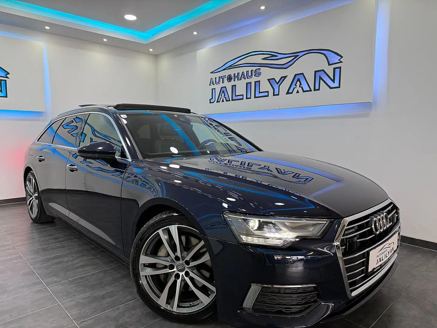Audi A6 Avant 45 TDI quattro, PANO, B&O, VIRTUAL, AHK, ... Blau - 1