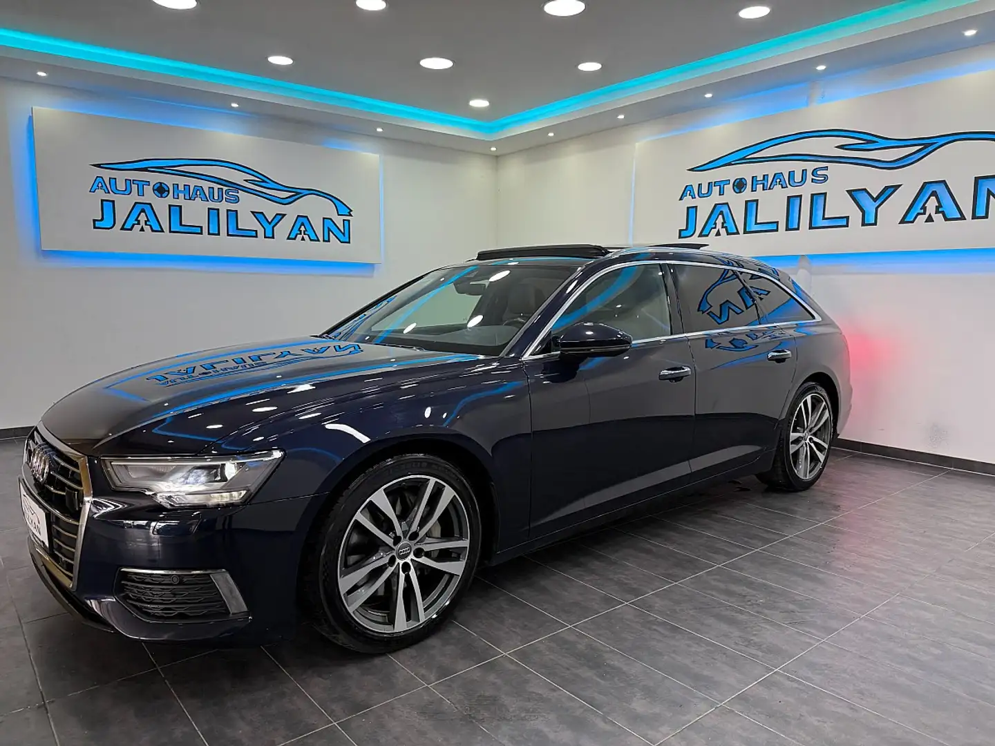 Audi A6 Avant 45 TDI quattro, PANO, B&O, VIRTUAL, AHK, ... Blau - 2