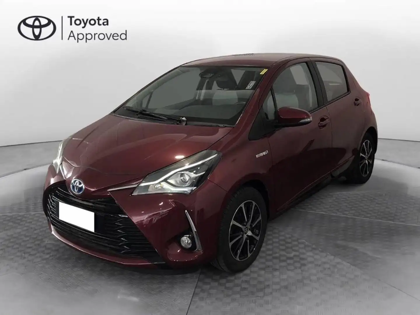 Toyota Yaris 5p 1.5 hybrid Active my18 Rosso - 1