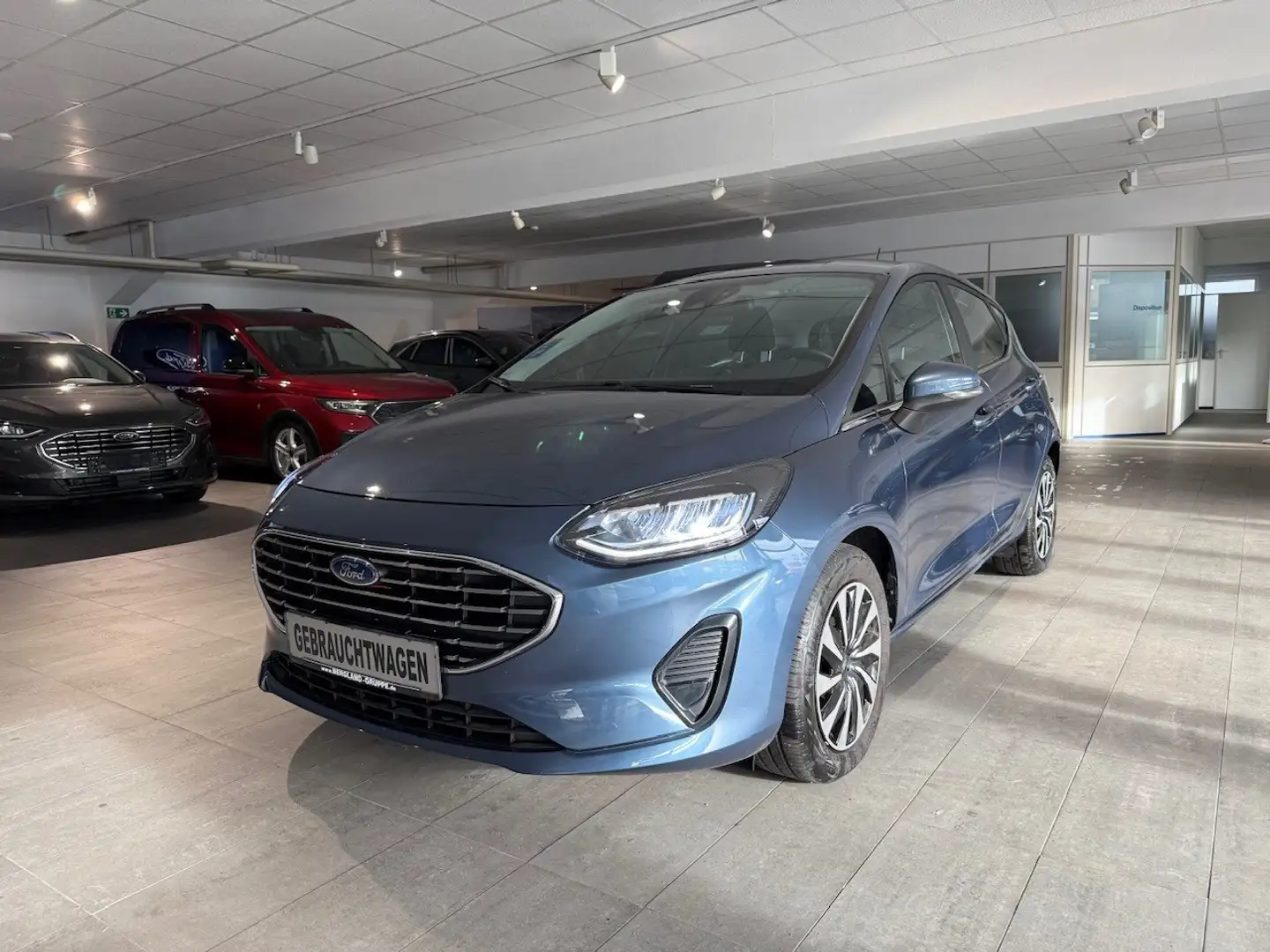 Ford Fiesta TITANIUM 1.0L MHEV 125PS Blau - 2