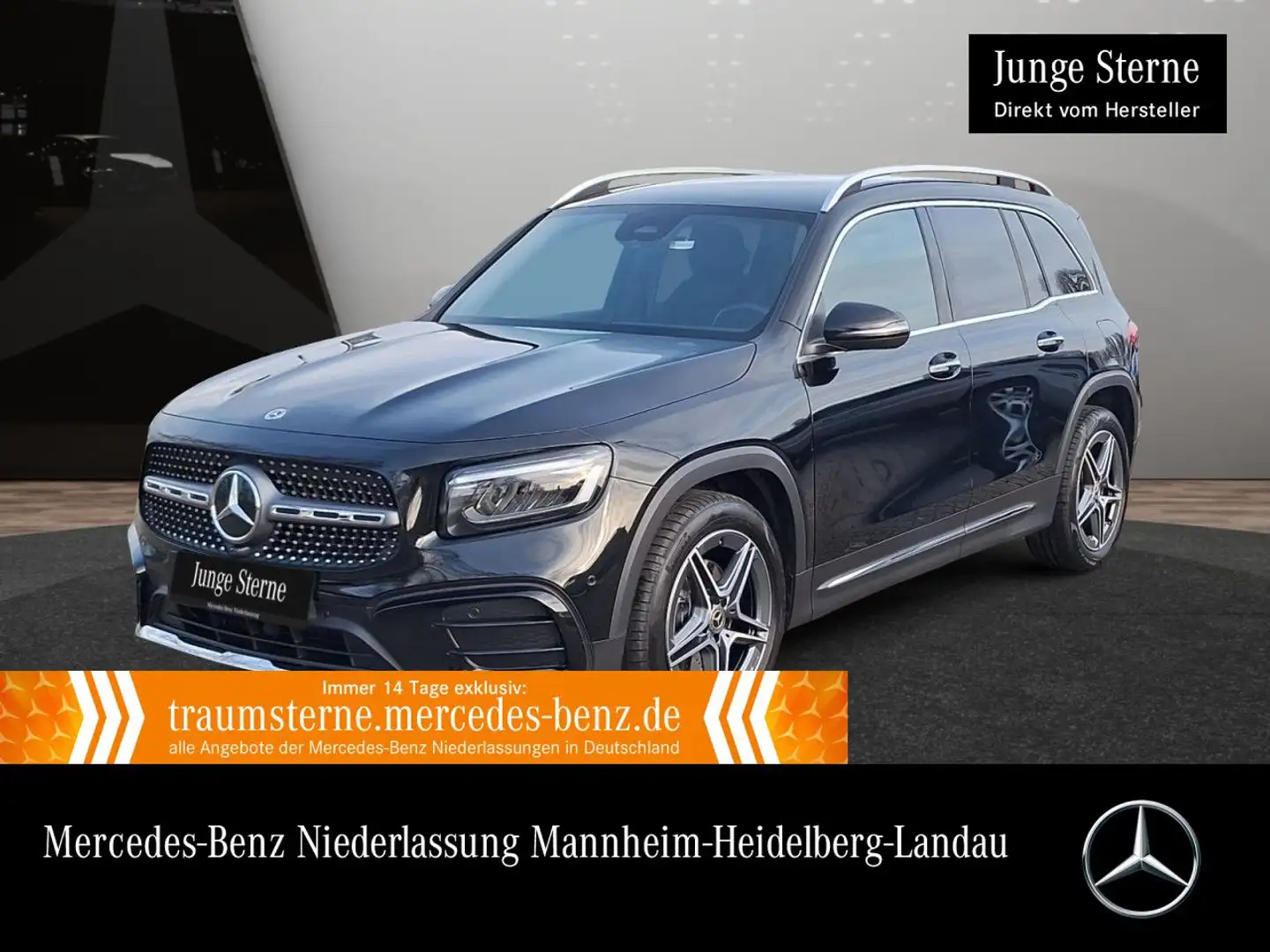 Mercedes-Benz GLB 200 AMG+AHK+LED+KAMERA+TOTW+KEYLESS+7G Schwarz - 1