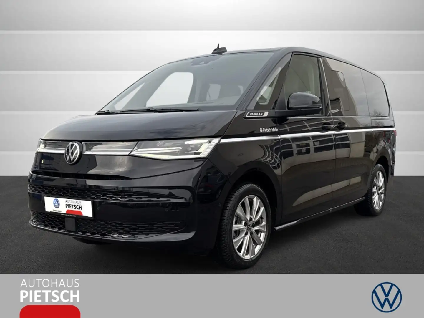 Volkswagen T7 Multivan 2.0 TDI DSG lang Style AHK ACC Pano Schwarz - 1