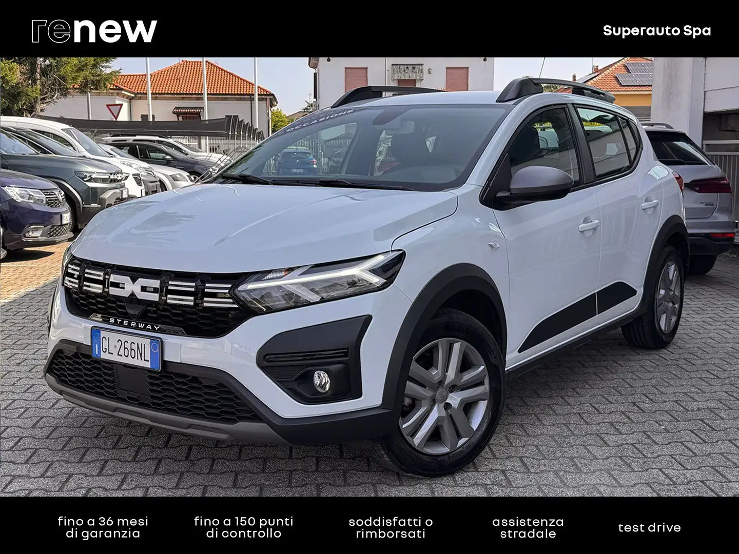 Dacia Sandero Stepway 1.0 tce Expression Eco-g 100cv Stepway Ex Bianco - 1