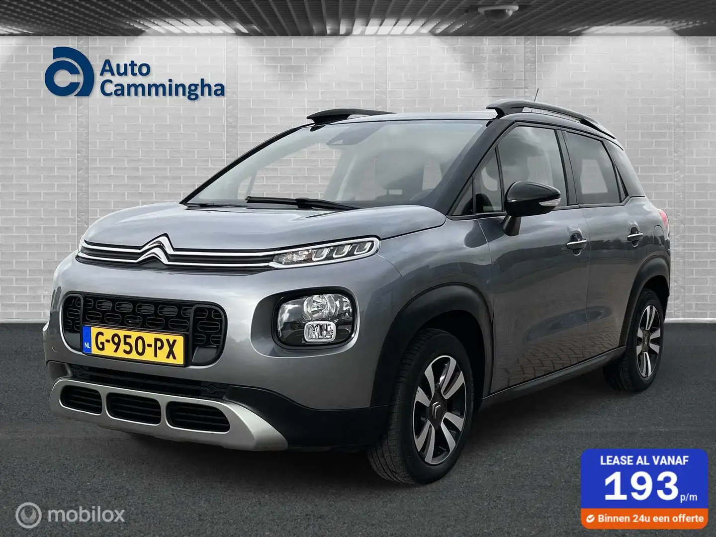 Citroen C3 Aircross 1.2 PureTech S&S Shine Grijs - 1